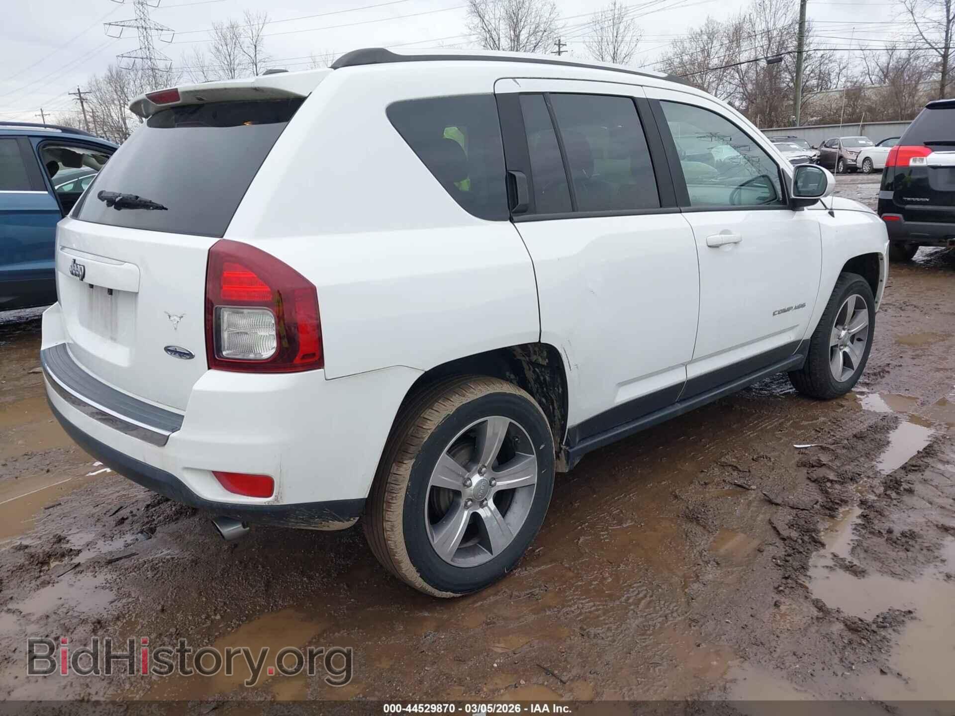 2016 JEEP COMPASS - VIN: 1C4NJCEA6GD720198 - Фото 4