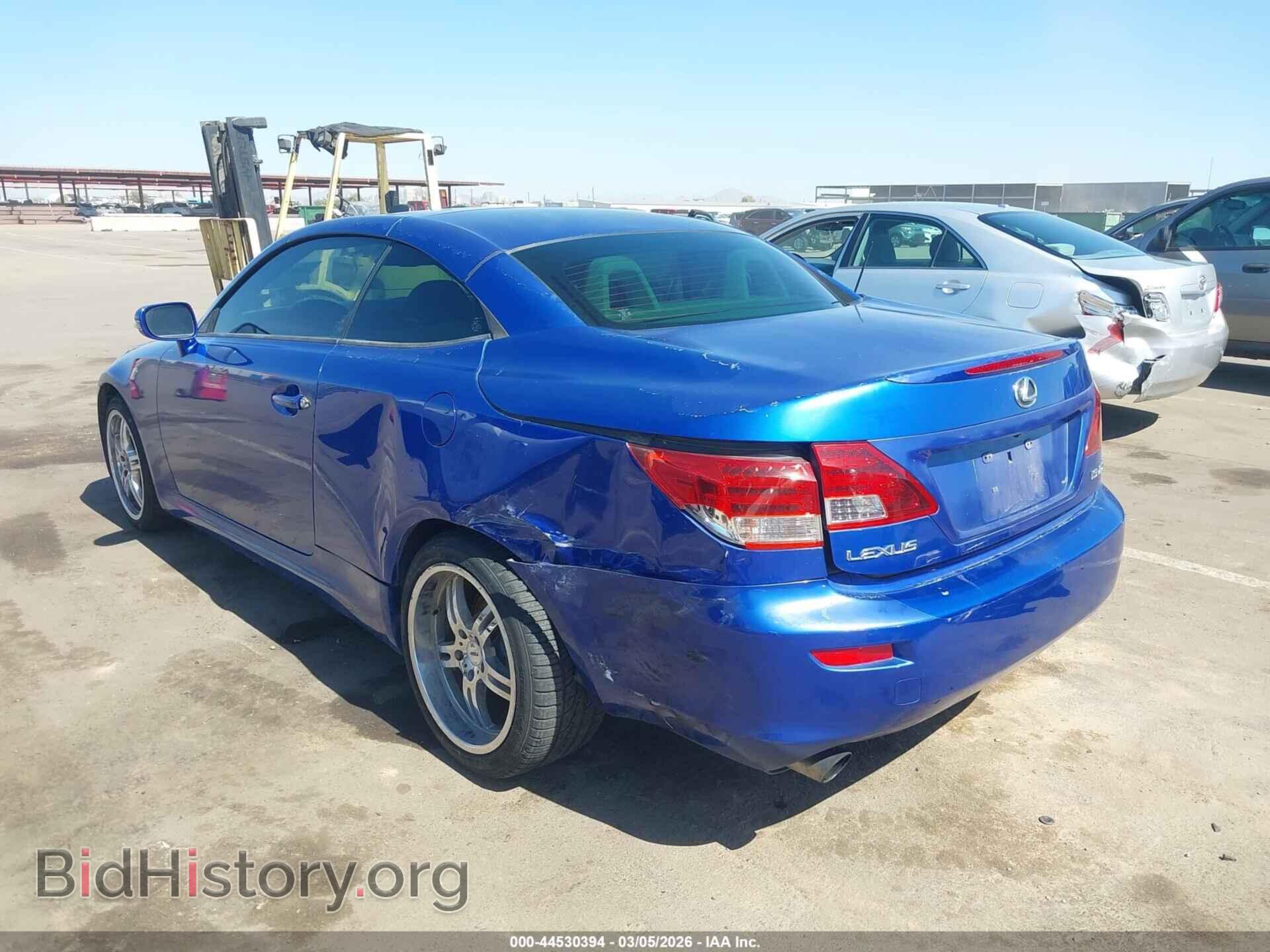 2010 LEXUS IS 250C - VIN: JTHFF2C21A2501906 - Фото 3