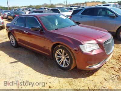 2016 Chrysler 300C, красный — VIN 2C3CCAEG7GH219645, IAAI