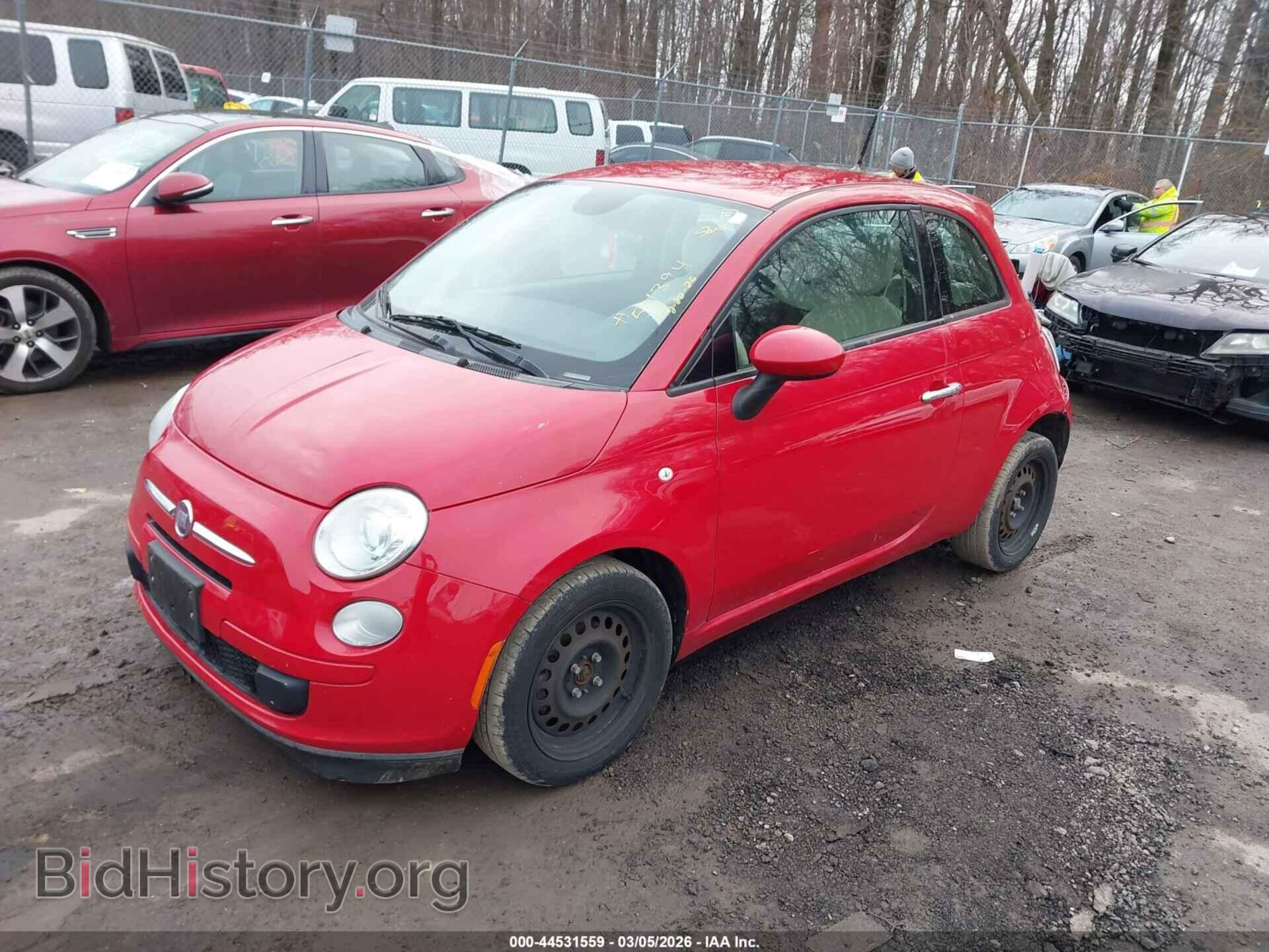 2015 FIAT 500 - VIN: 3C3CFFAR3FT501394 - Фото 2