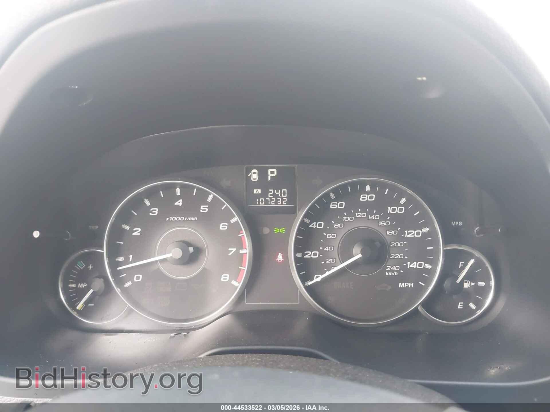2012 SUBARU OUTBACK - VIN: 4S4BRBGC0C3271178 - Фото 7