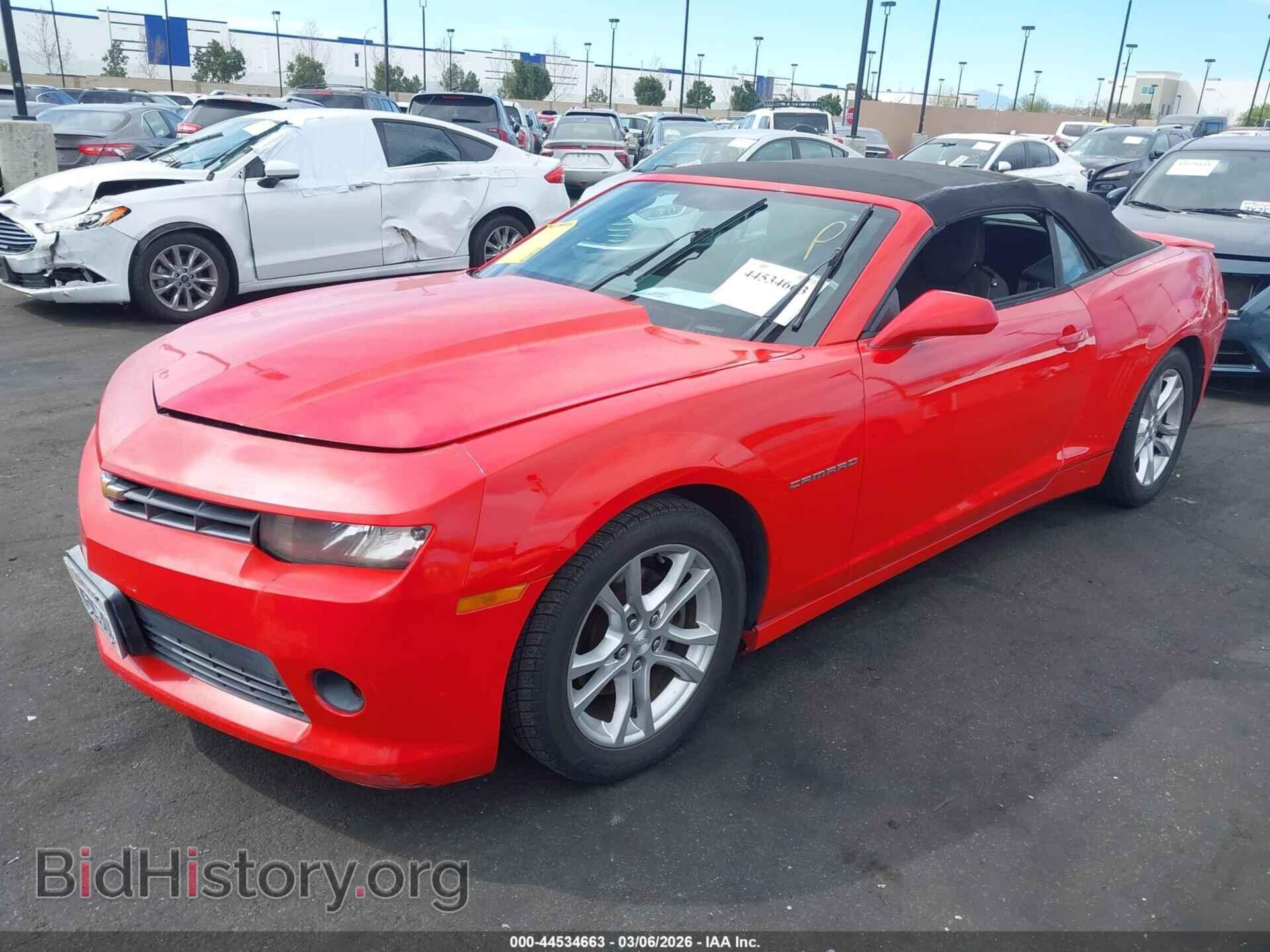 2014 CHEVROLET CAMARO - VIN: 2G1FB3D31E9264425 - Фото 2