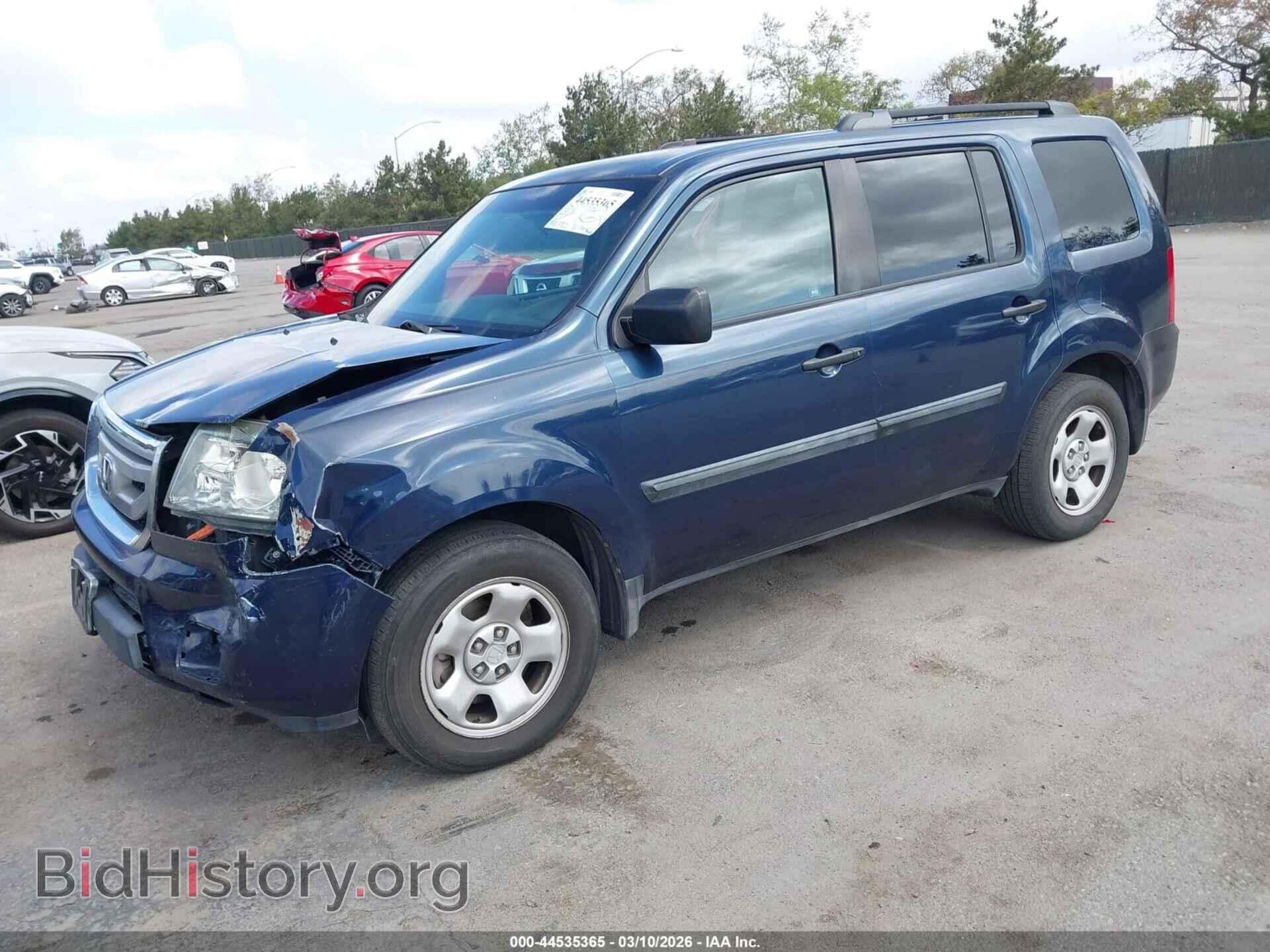 2011 HONDA PILOT - VIN: 5FNYF4H23BB025638 - Фото 2