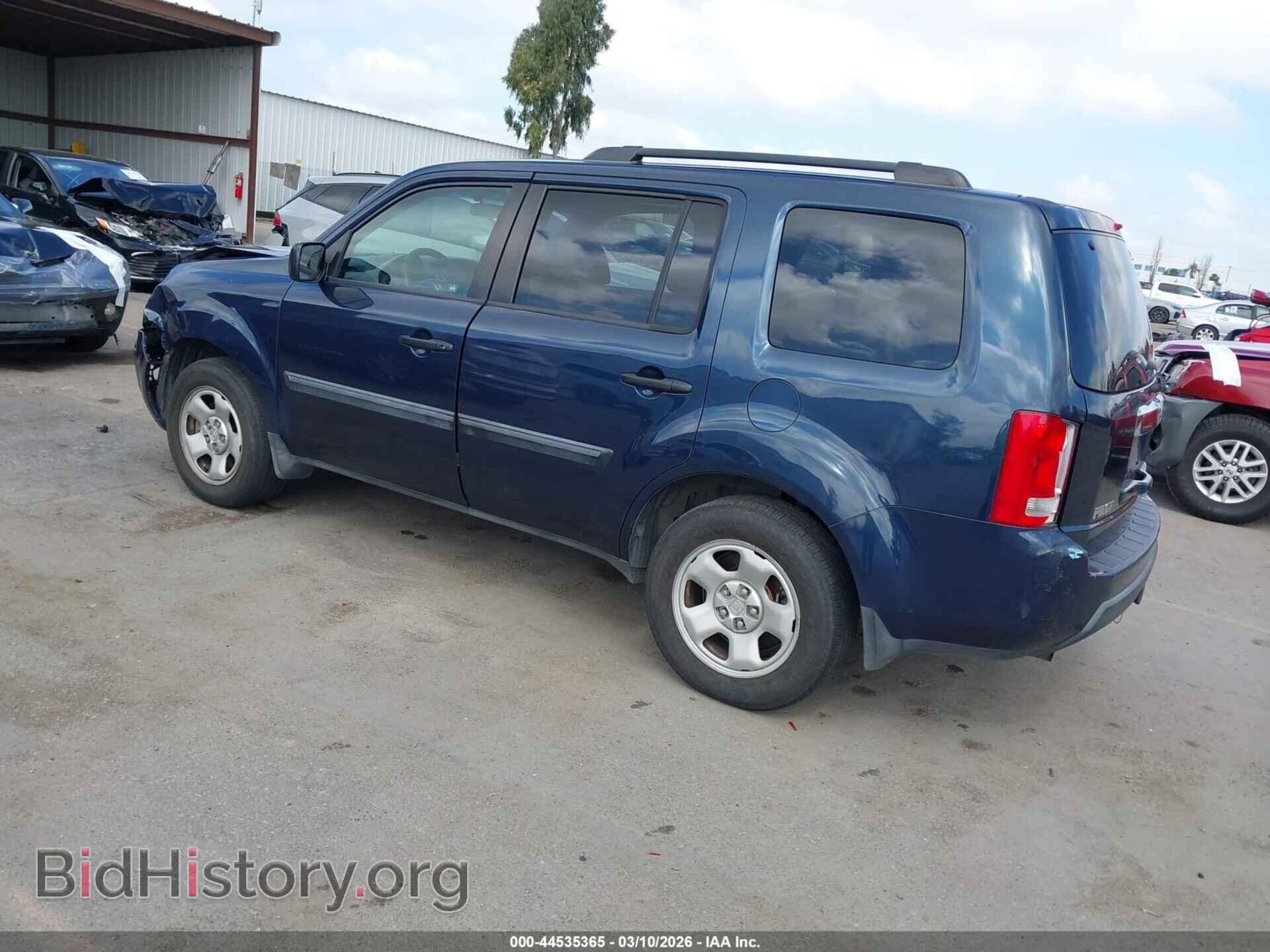 2011 HONDA PILOT - VIN: 5FNYF4H23BB025638 - Фото 3