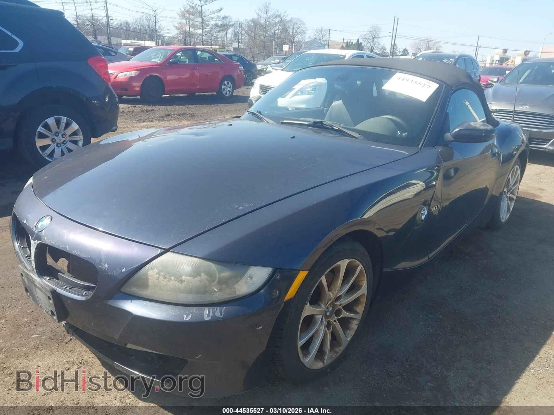 2007 BMW Z4 - VIN: 4USBU33587LW73207 - Фото 2