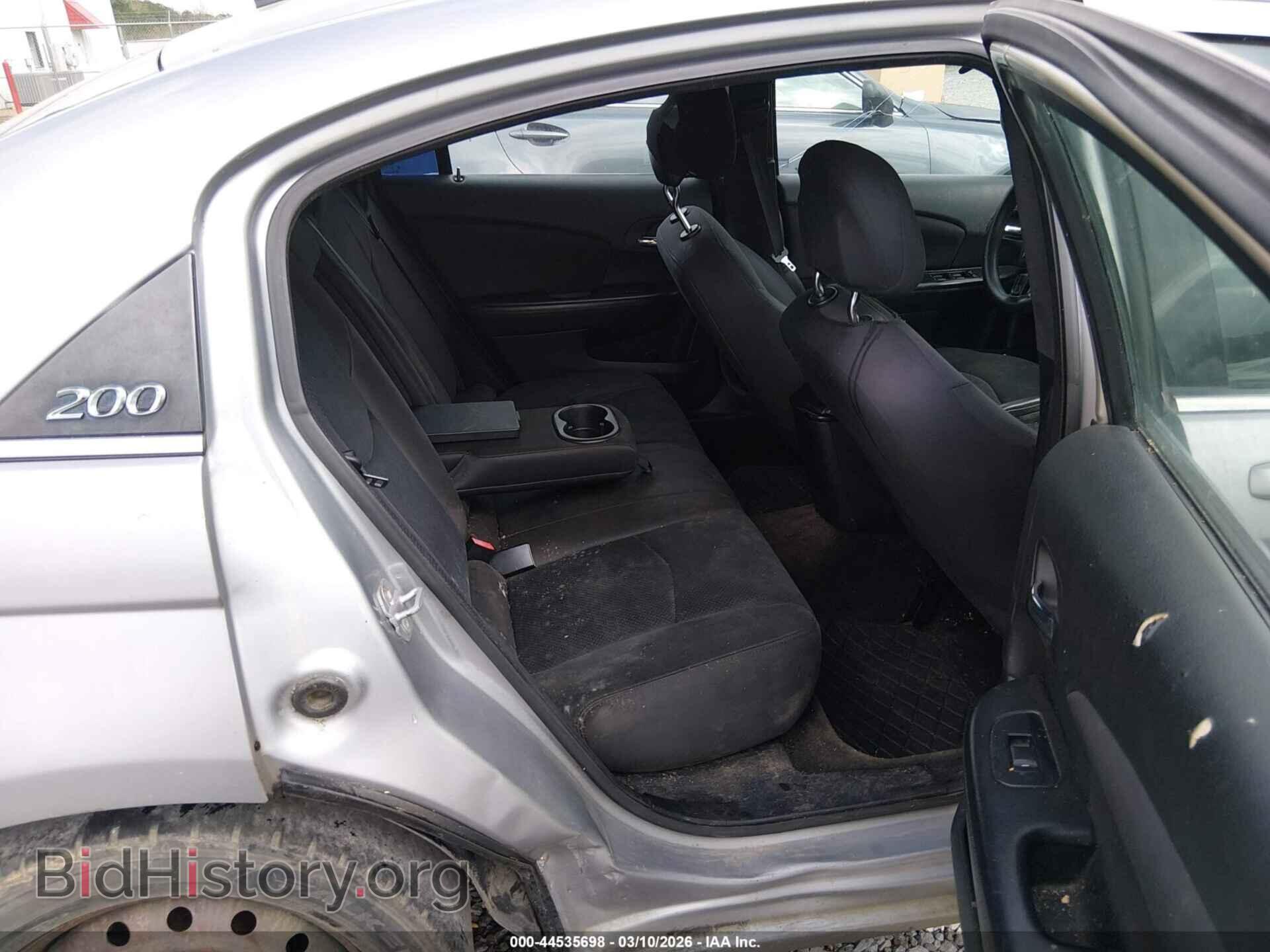 2013 CHRYSLER 200 - VIN: 1C3CCBAB3DN647537 - Фото 8