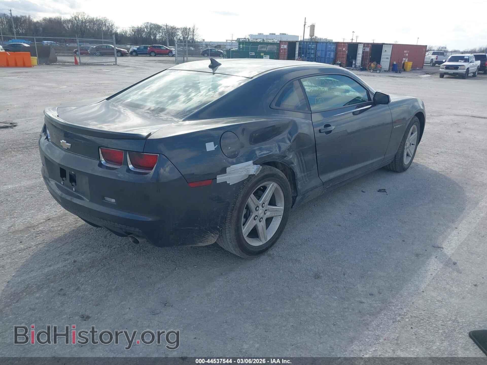 2012 CHEVROLET CAMARO - VIN: 2G1FB1E35C9210934 - Фото 4