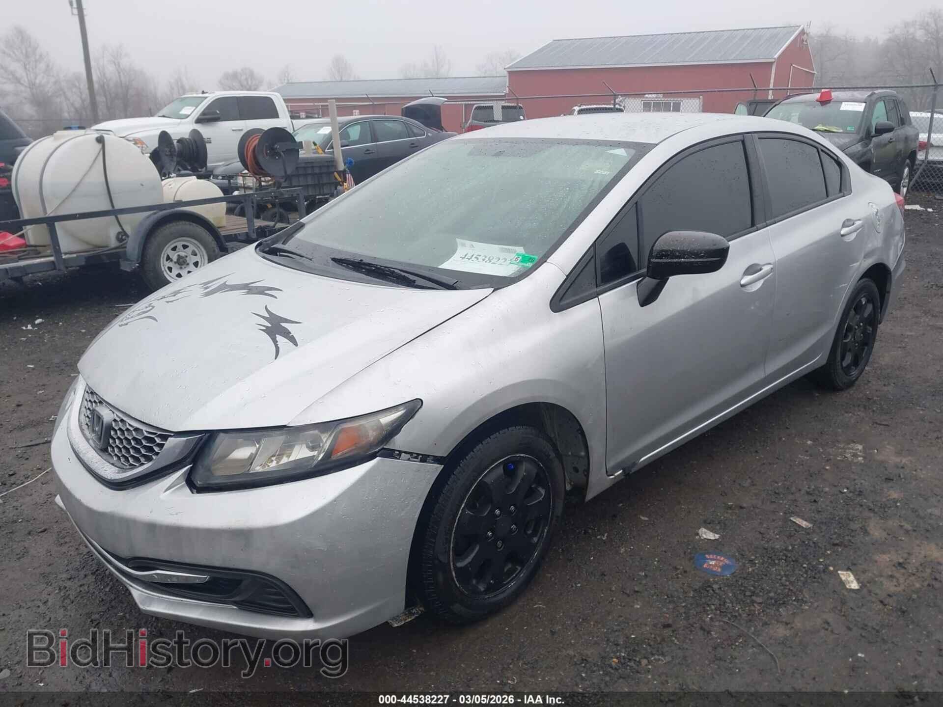 2014 HONDA CIVIC - VIN: 19XFB2F55EE029902 - Фото 2
