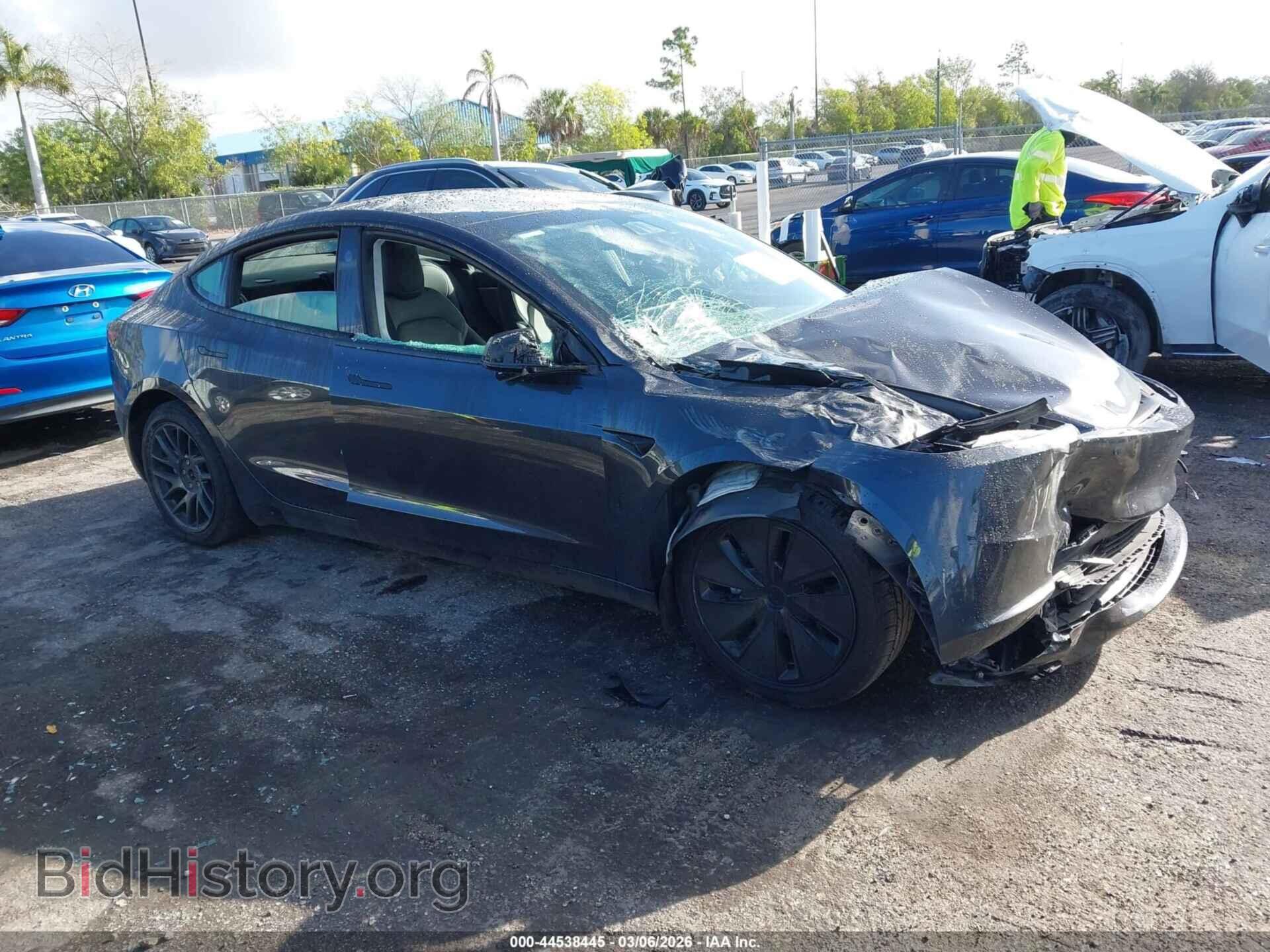 Фотография 5YJ3E1EA9RF760156 - TESLA MODEL 3 2024