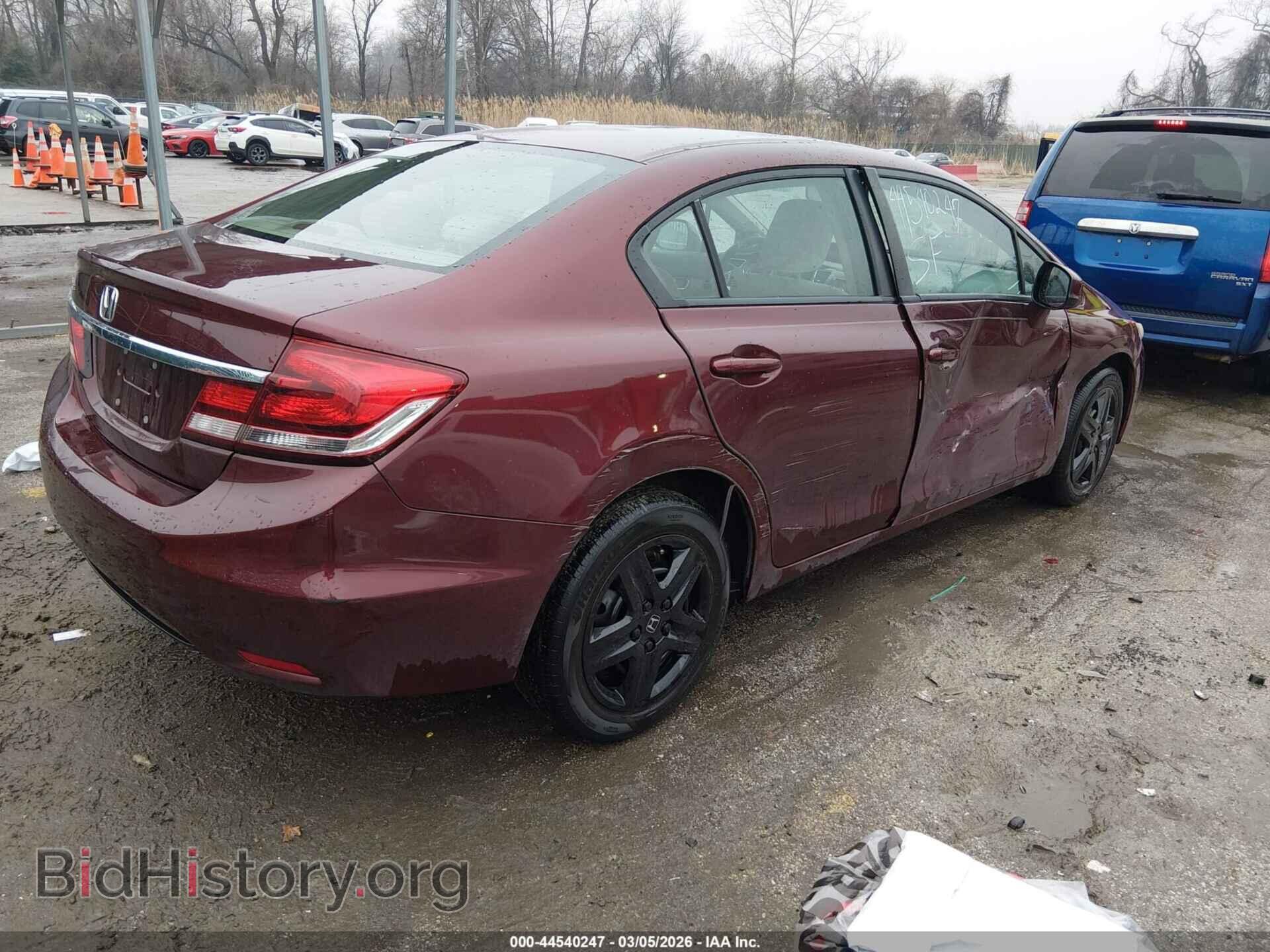 2013 HONDA CIVIC - VIN: 19XFB2F8XDE233751 - Фото 4