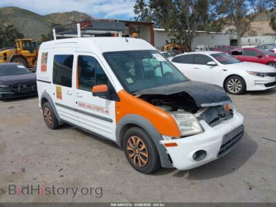 2012 Ford TRANSIT CONNECT XLT, white — VIN NM0KS9BN5CT110543, IAAI