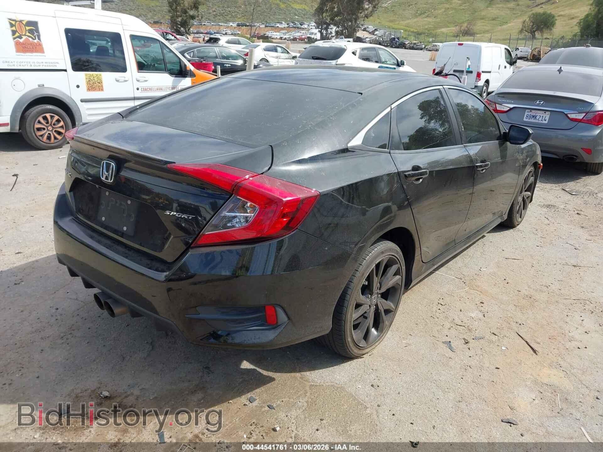 2019 HONDA CIVIC - VIN: 2HGFC2F81KH559289 - Фото 4