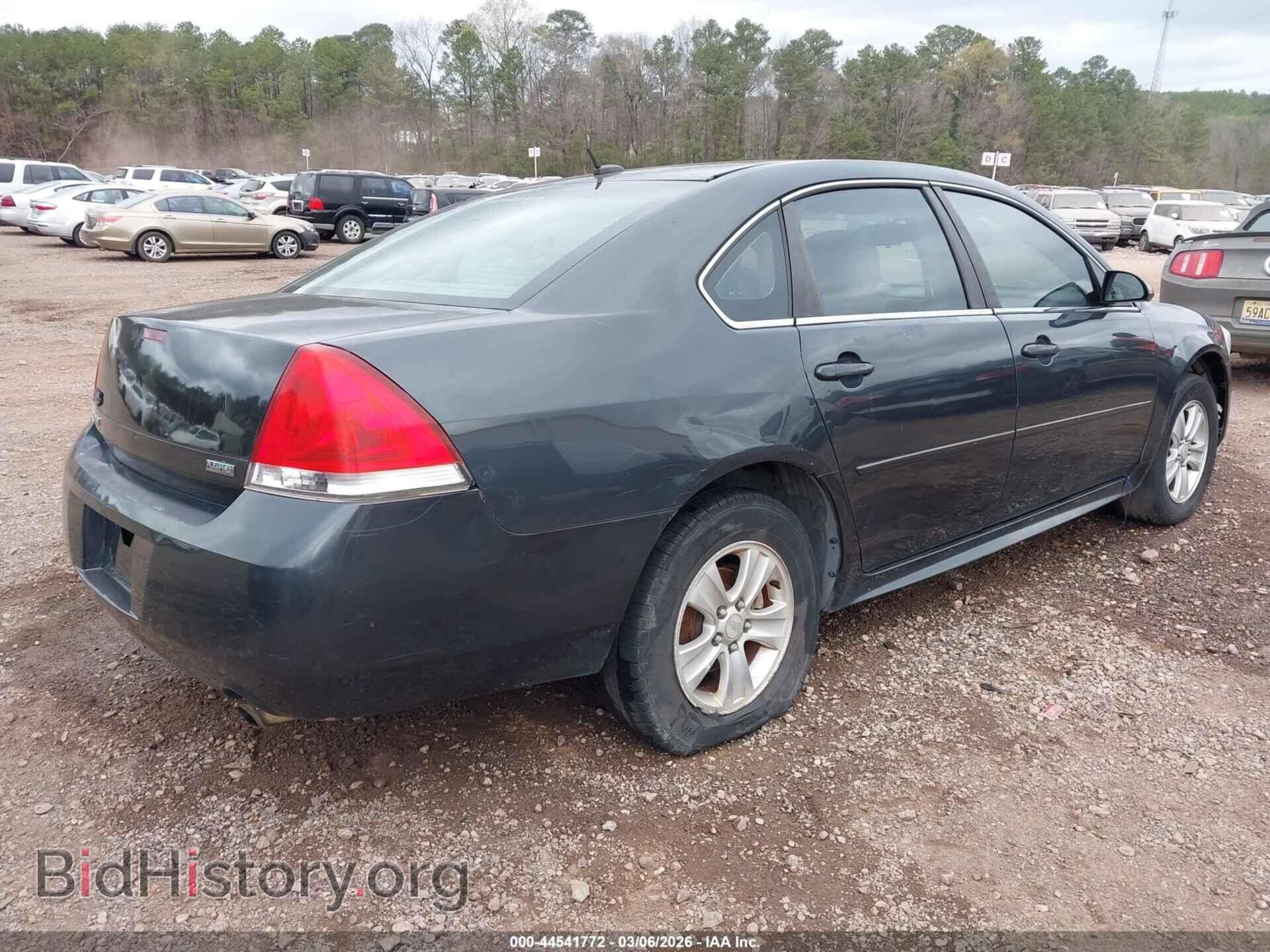 2012 CHEVROLET IMPALA - VIN: 2G1WF5E33C1330709 - Фото 4