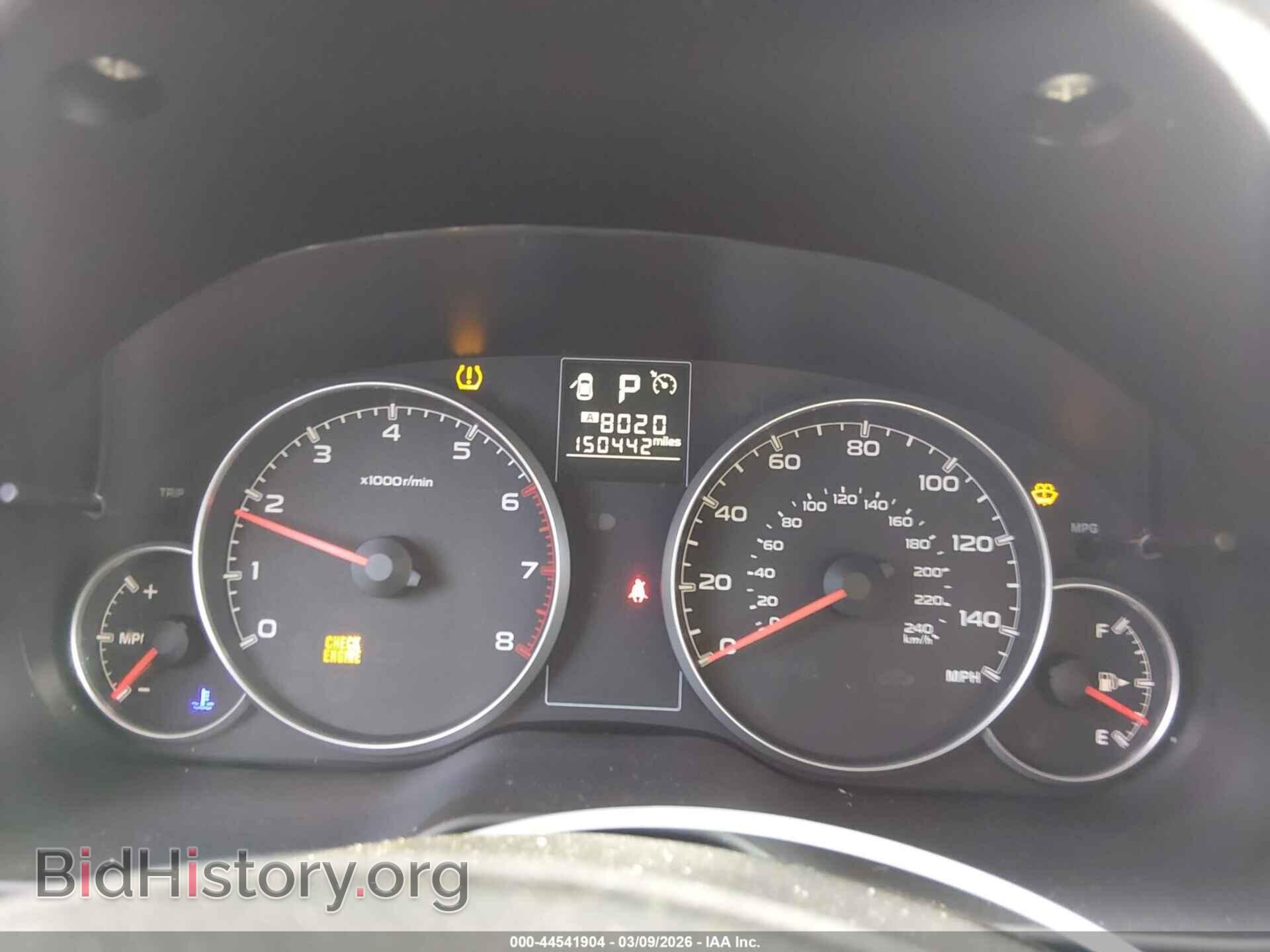 2013 SUBARU OUTBACK - VIN: 4S4BRBGC2D3283527 - Фото 7