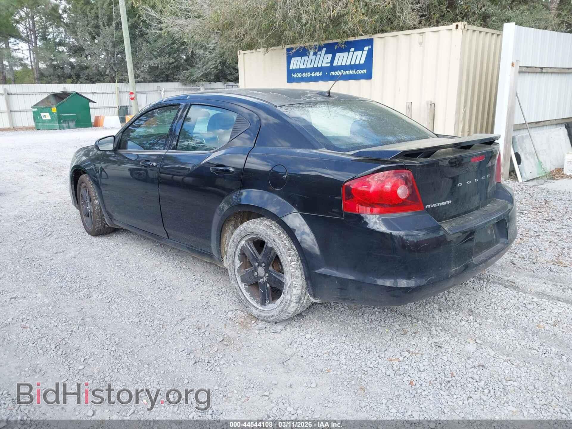 2012 DODGE AVENGER - VIN: 1C3CDZCB1CN213893 - Photo 3
