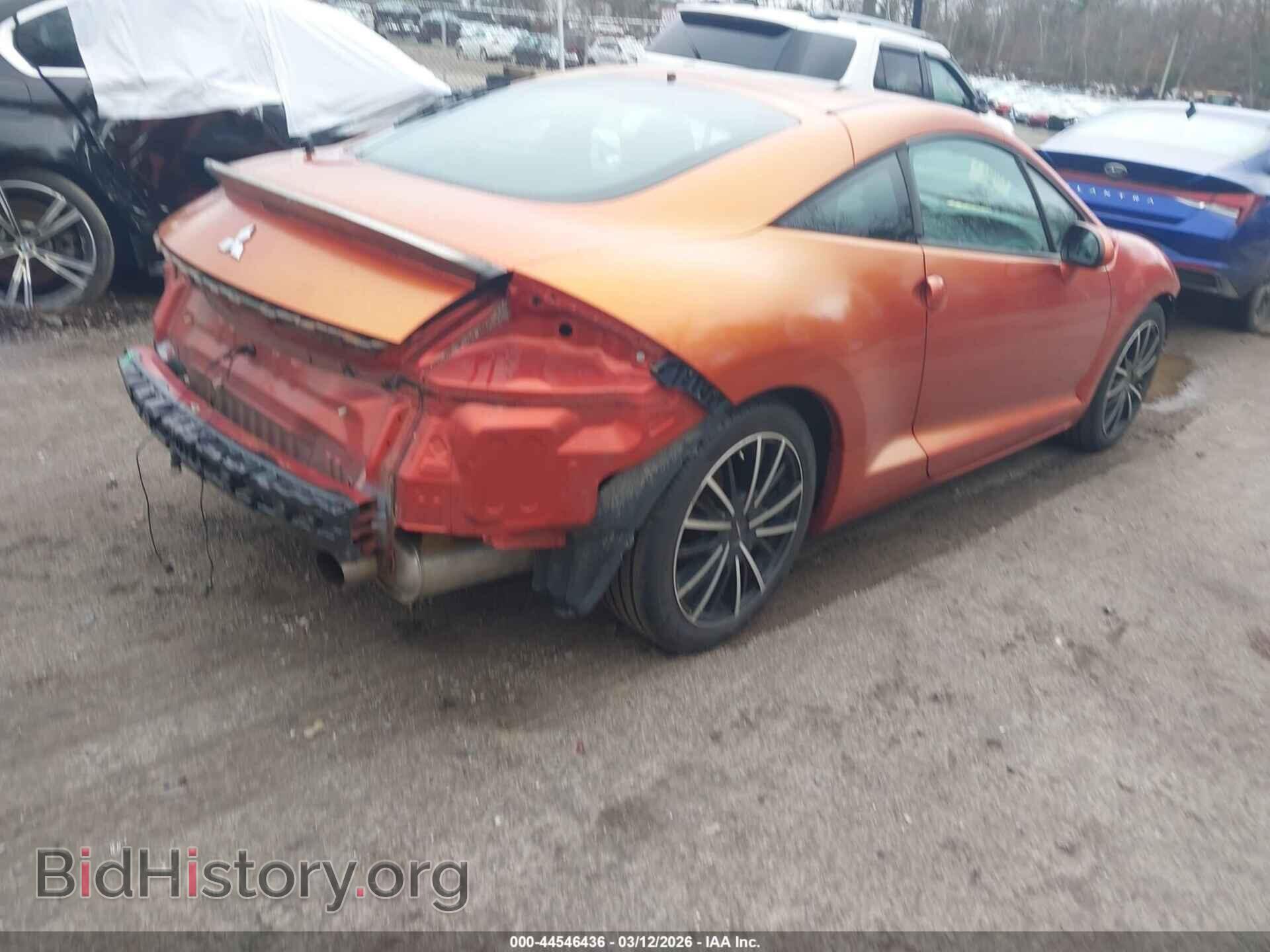 2007 MITSUBISHI ECLIPSE - VIN: 4A3AK24F67E014715 - Фото 4