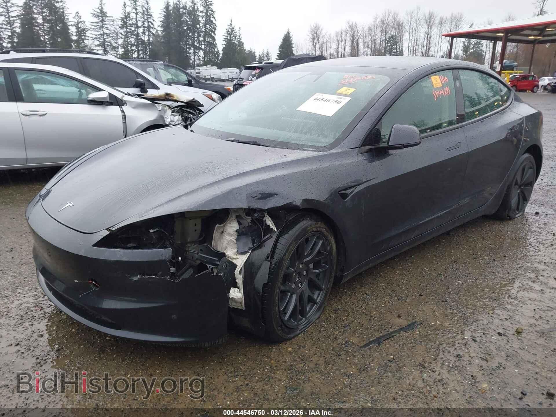 2024 TESLA MODEL 3 - VIN: 5YJ3E1EB4RF744696 - Фото 2