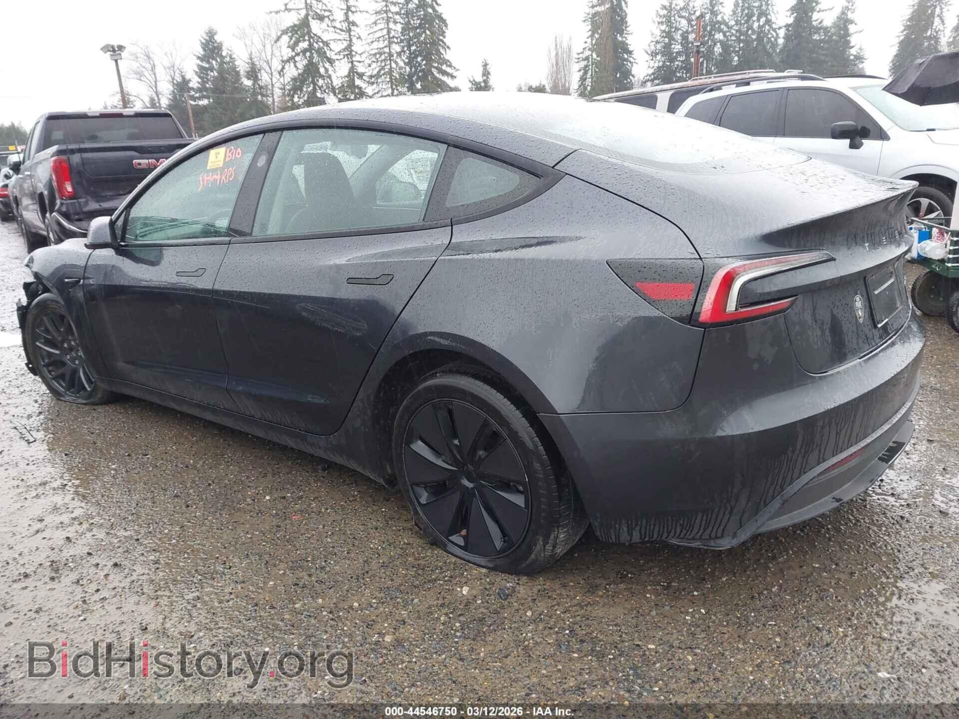 2024 TESLA MODEL 3 - VIN: 5YJ3E1EB4RF744696 - Фото 3