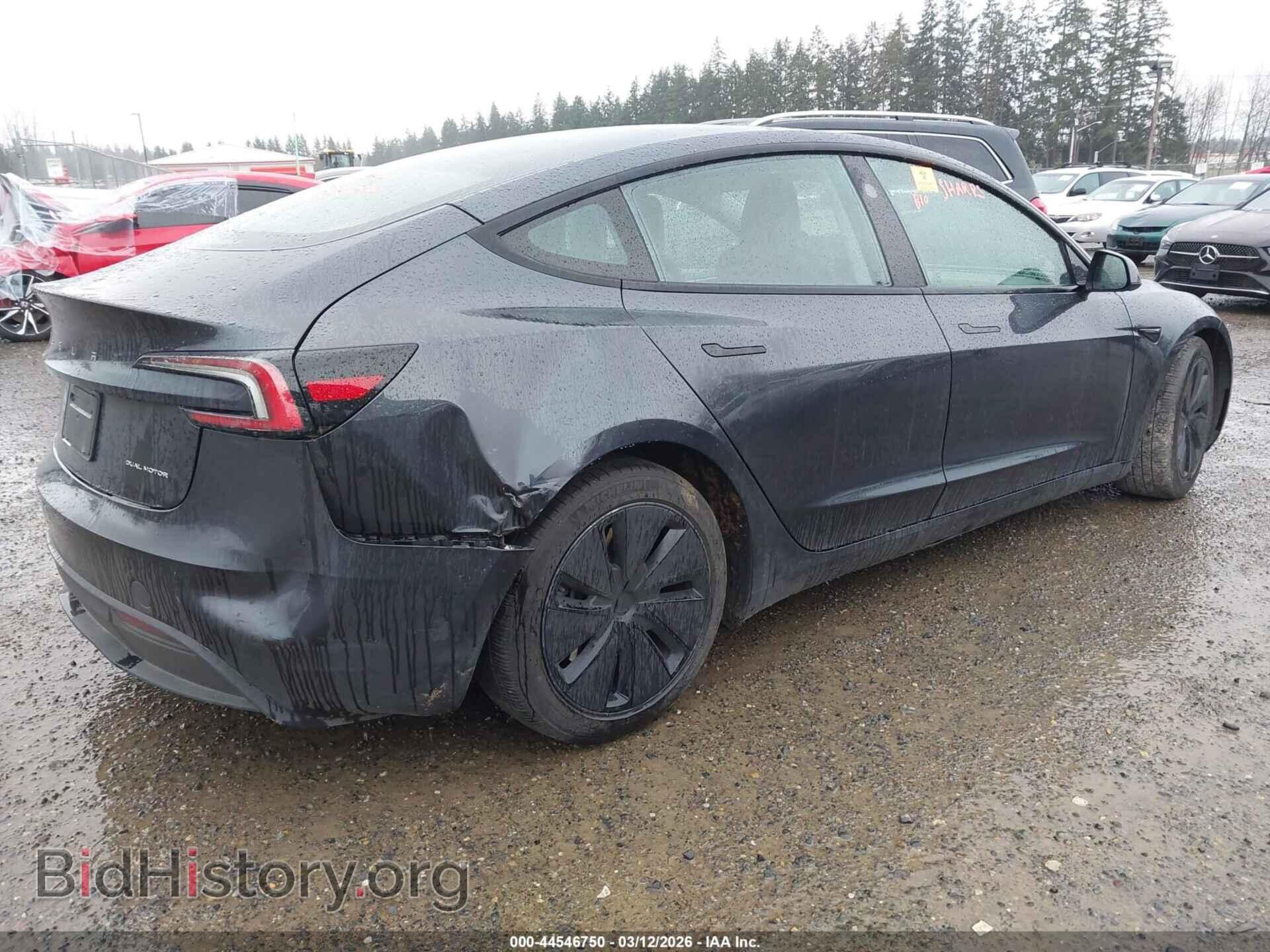 2024 TESLA MODEL 3 - VIN: 5YJ3E1EB4RF744696 - Фото 4
