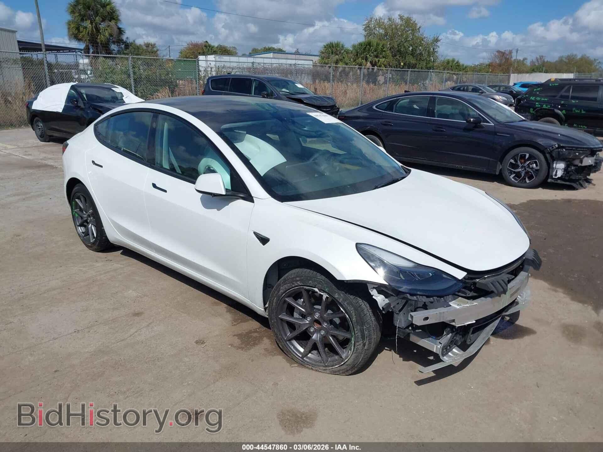 Photo 5YJ3E1EA3PF490208 - TESLA MODEL 3 2023