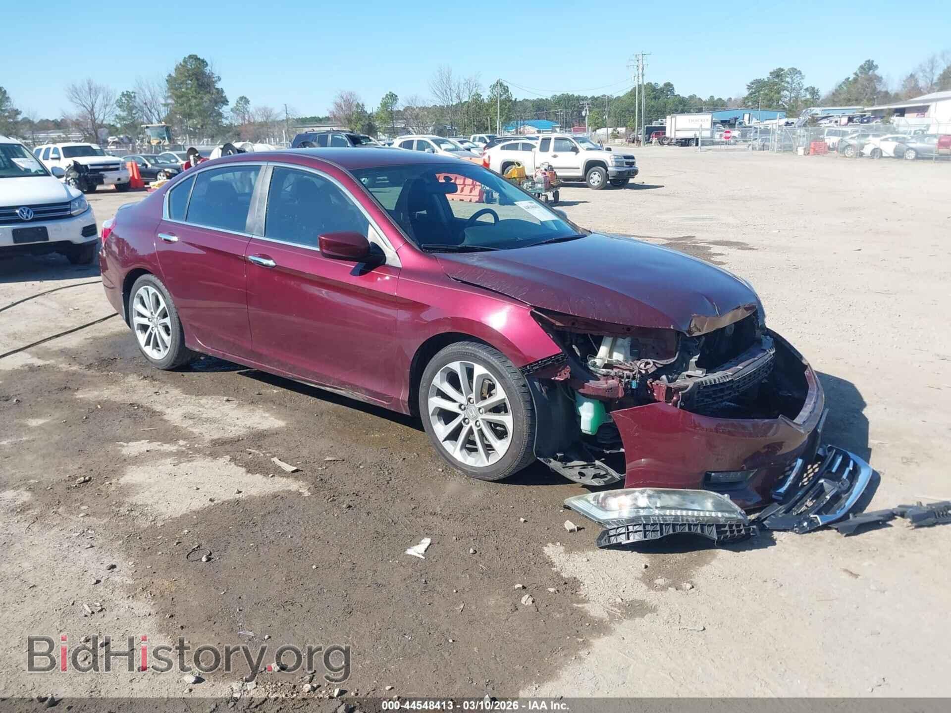 Photo 1HGCR2F53EA242561 - HONDA ACCORD 2014
