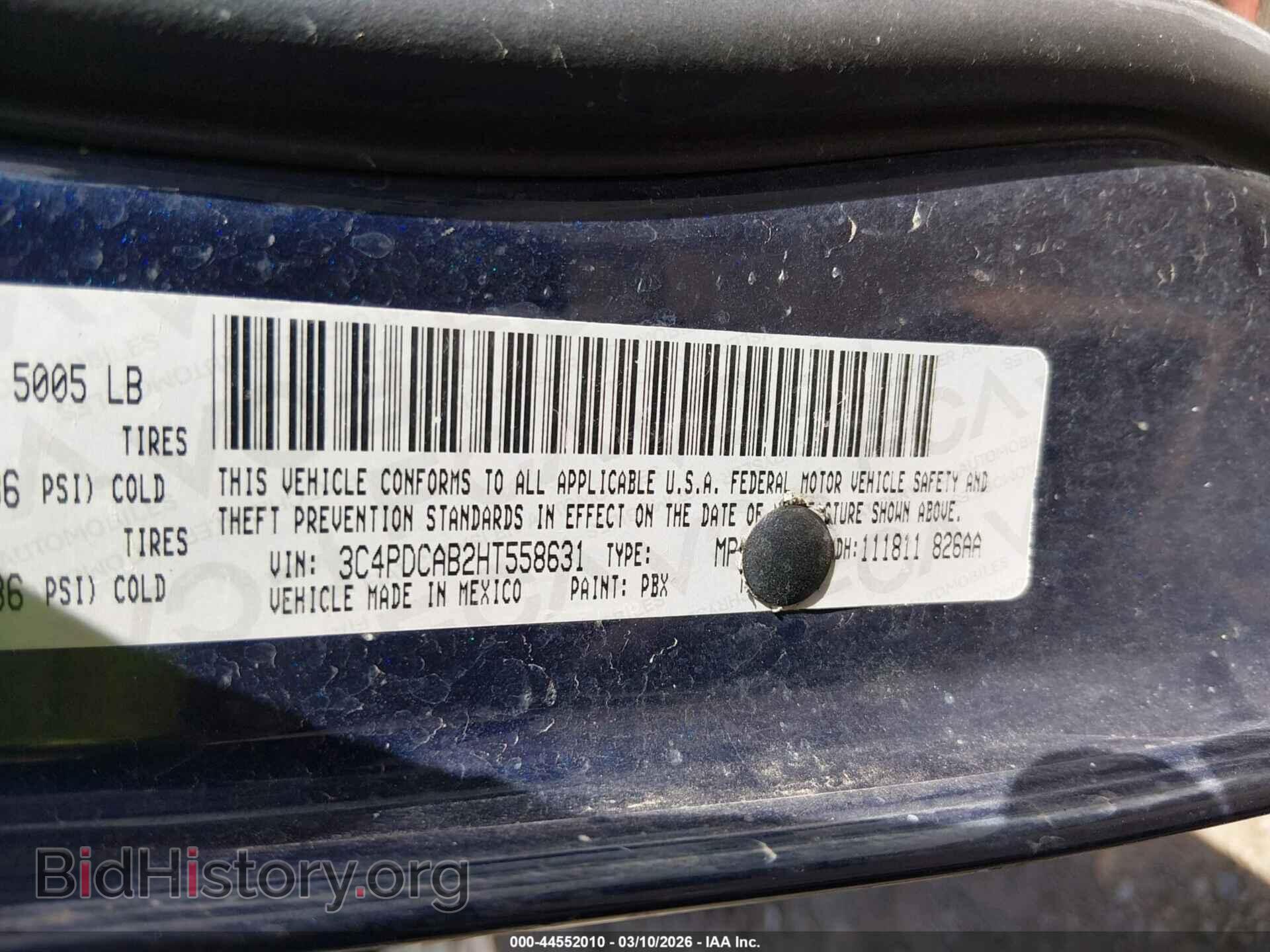 2017 DODGE JOURNEY - VIN: 3C4PDCAB2HT558631 - Photo 9