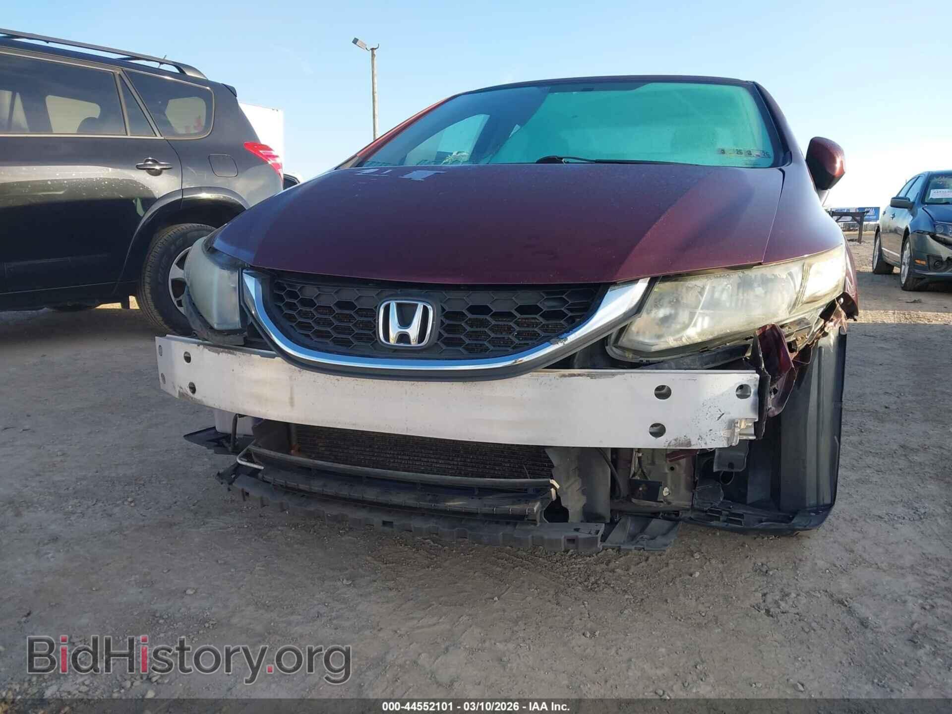 2013 HONDA CIVIC - VIN: 19XFB2F51DE210249 - Фото 6