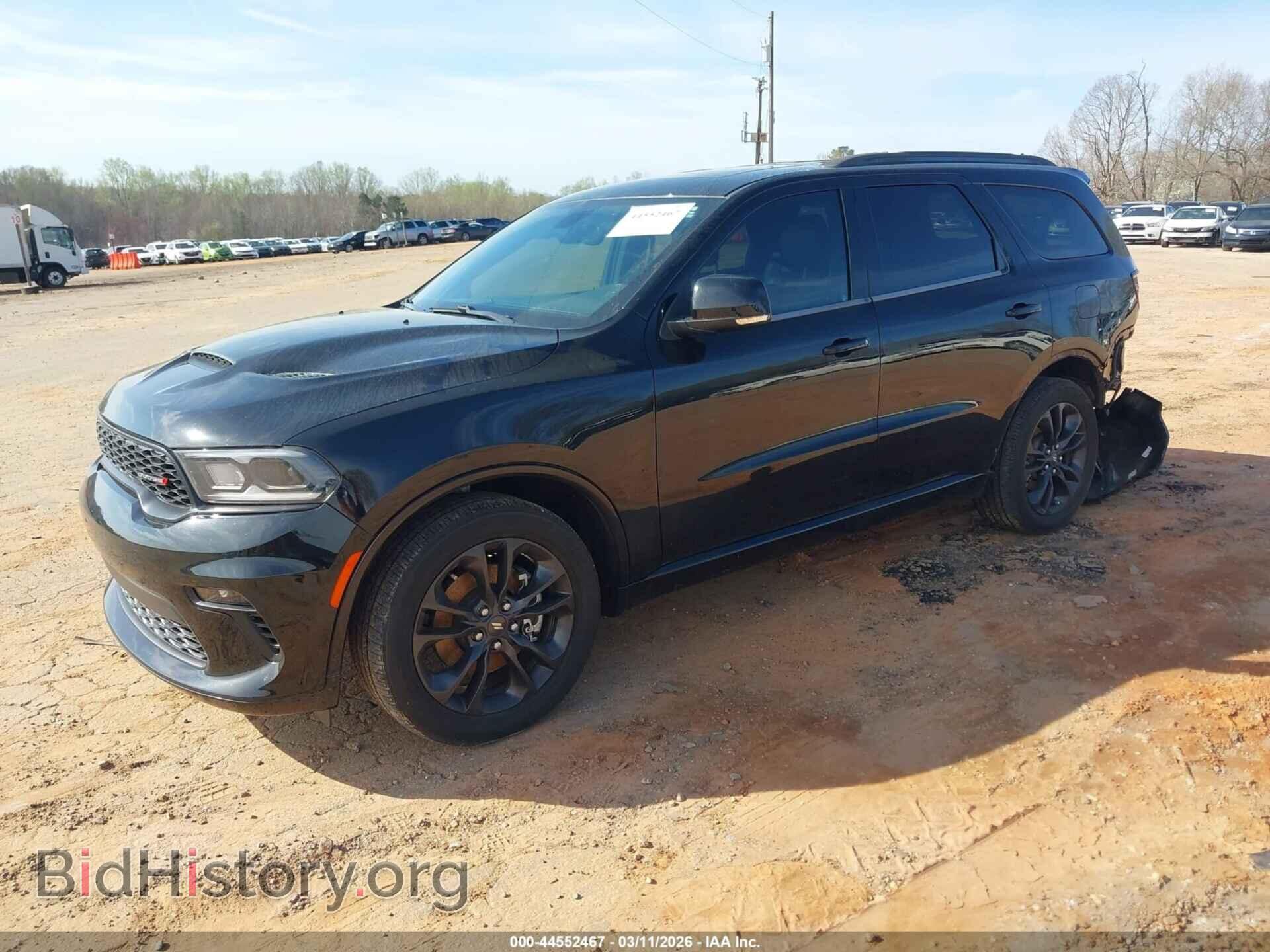 2021 DODGE DURANGO - VIN: 1C4RDHDG5MC847148 - Фото 2