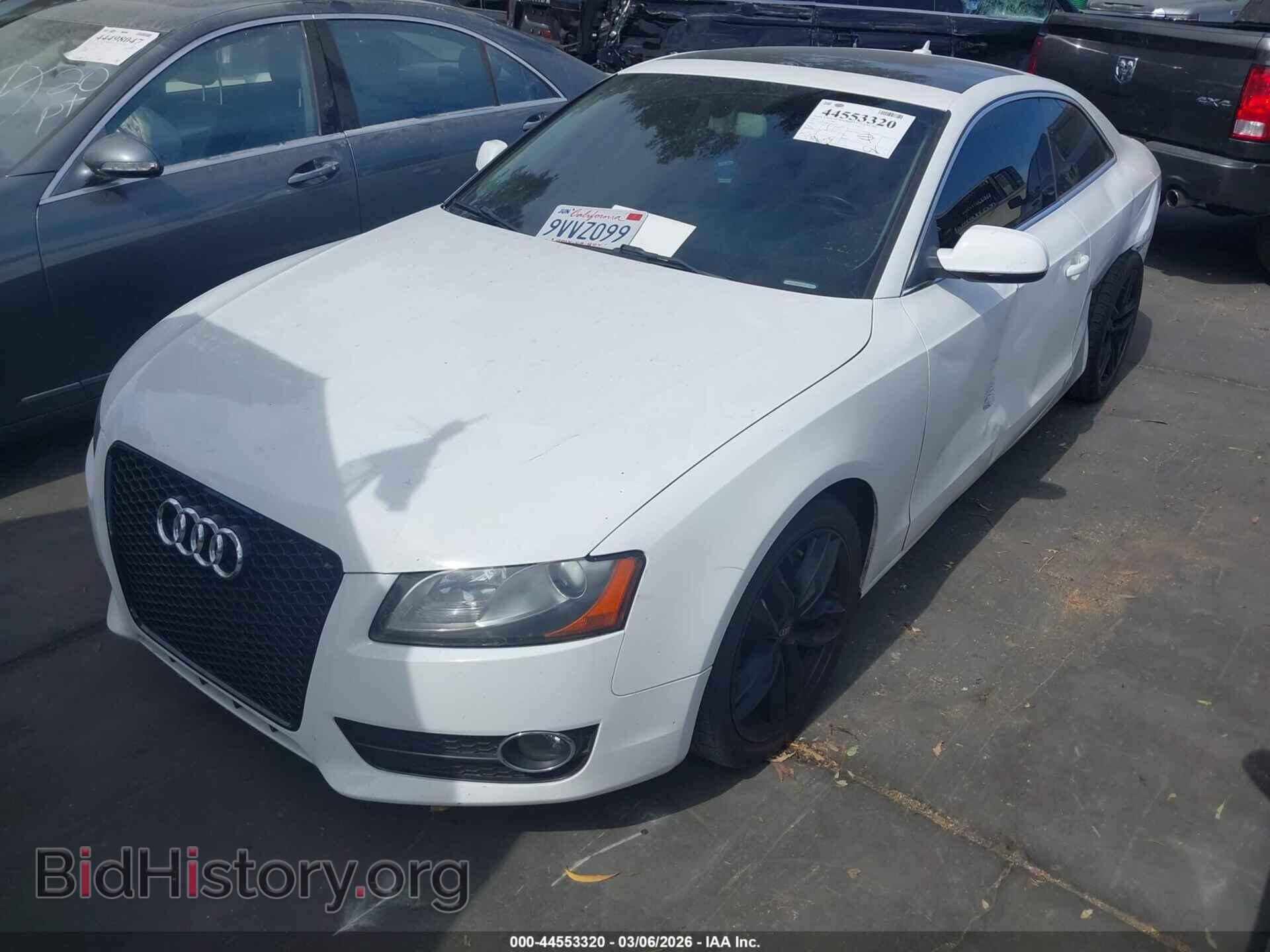 2012 AUDI A5 - VIN: WAUCFAFRXCA041769 - Photo 2
