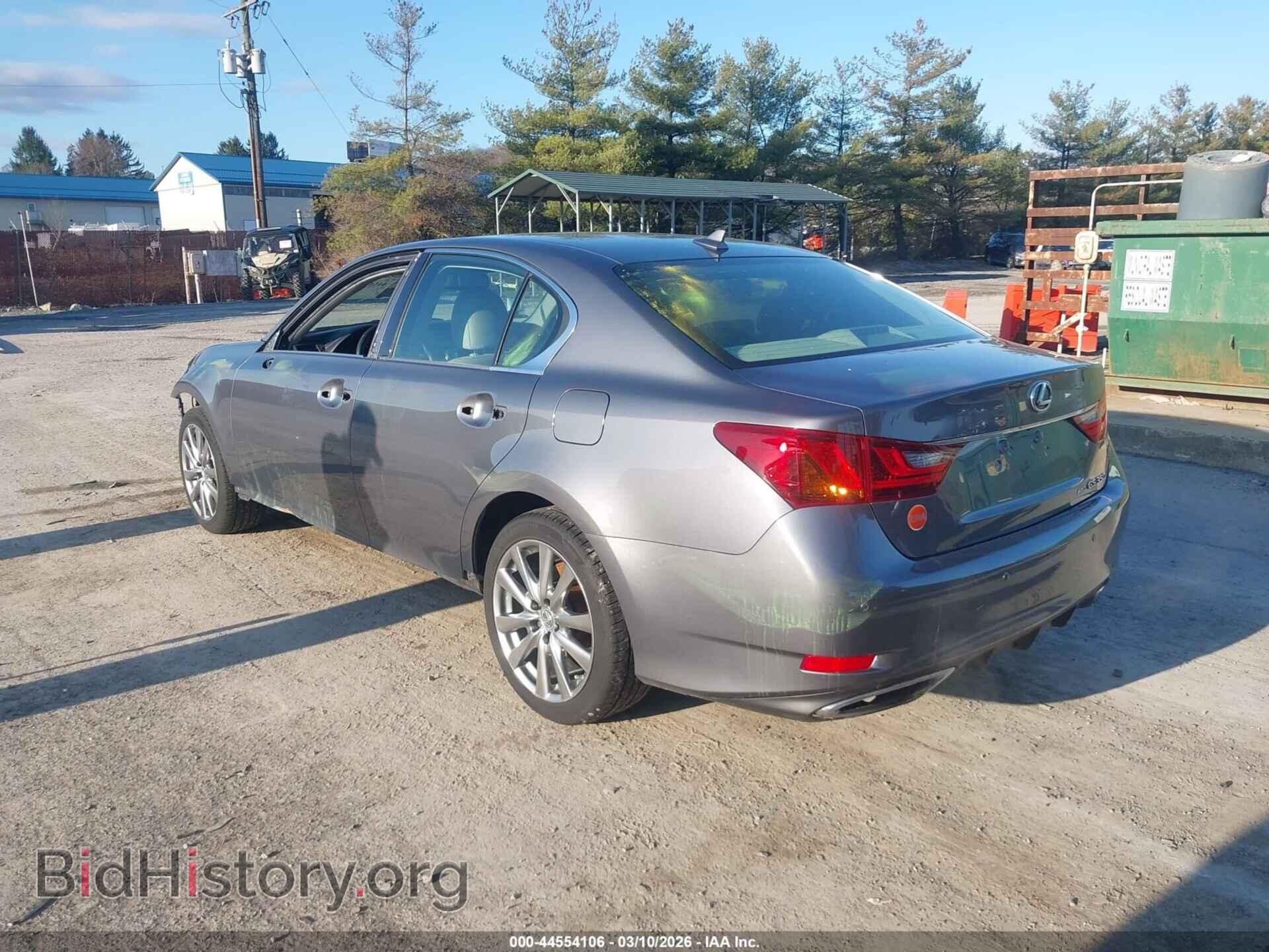 2013 LEXUS GS 350 - VIN: JTHCE1BL2D5013108 - Фото 3