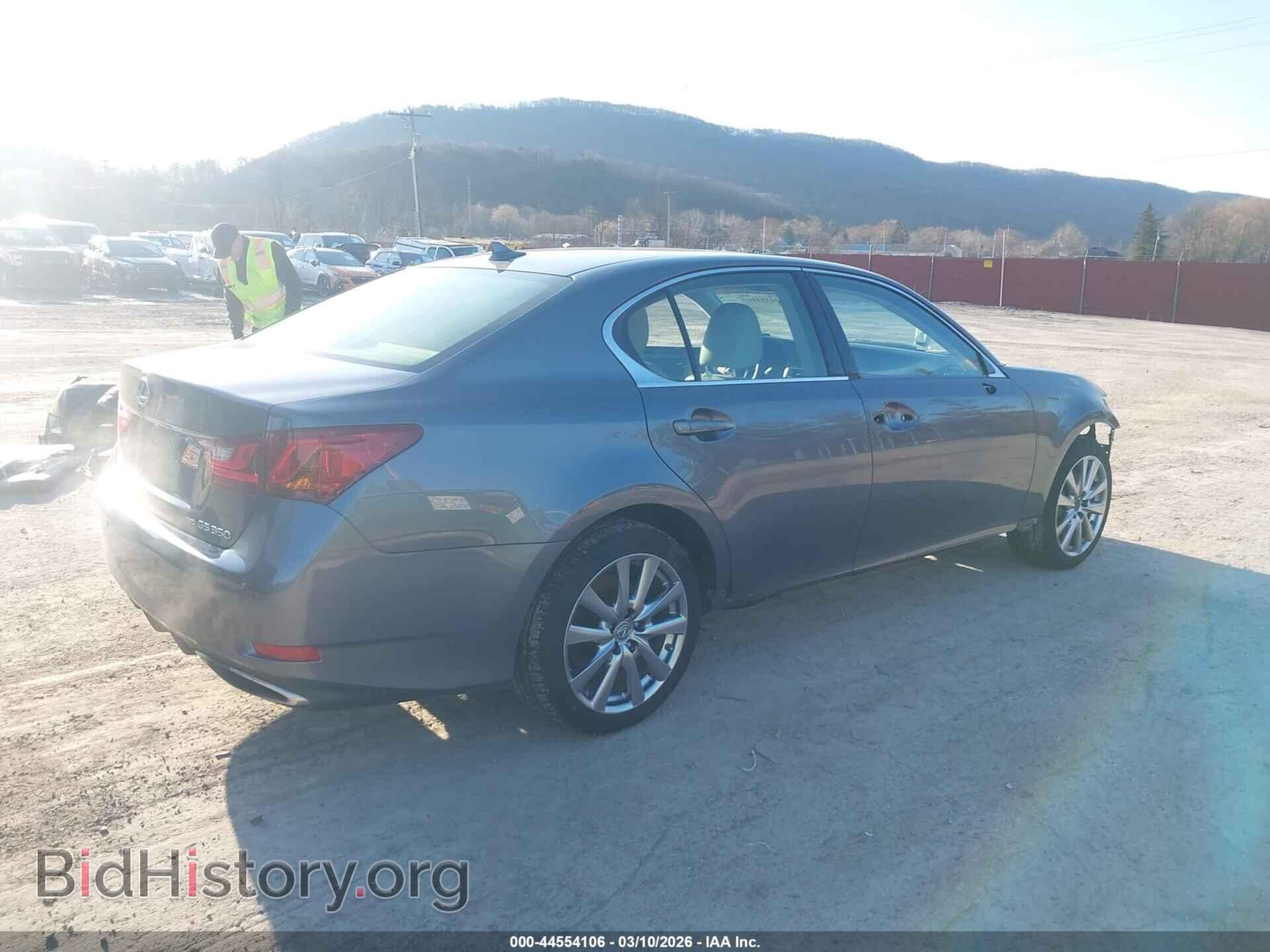 2013 LEXUS GS 350 - VIN: JTHCE1BL2D5013108 - Фото 4