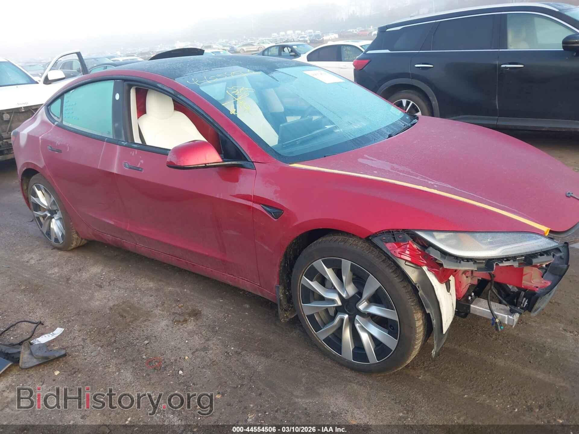 Photo 5YJ3E1EB4RF796457 - TESLA MODEL 3 2024