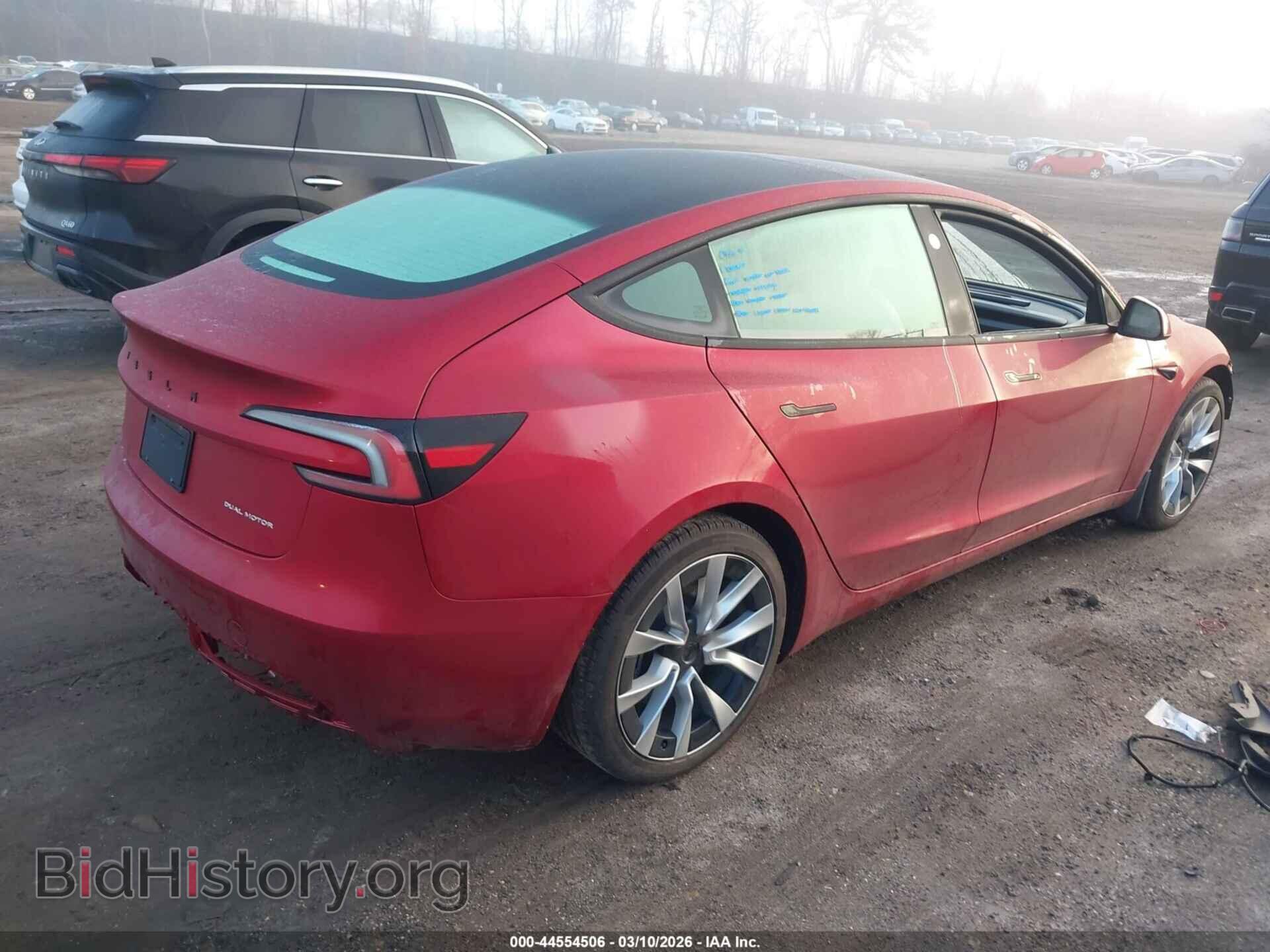 2024 TESLA MODEL 3 - VIN: 5YJ3E1EB4RF796457 - Фото 4