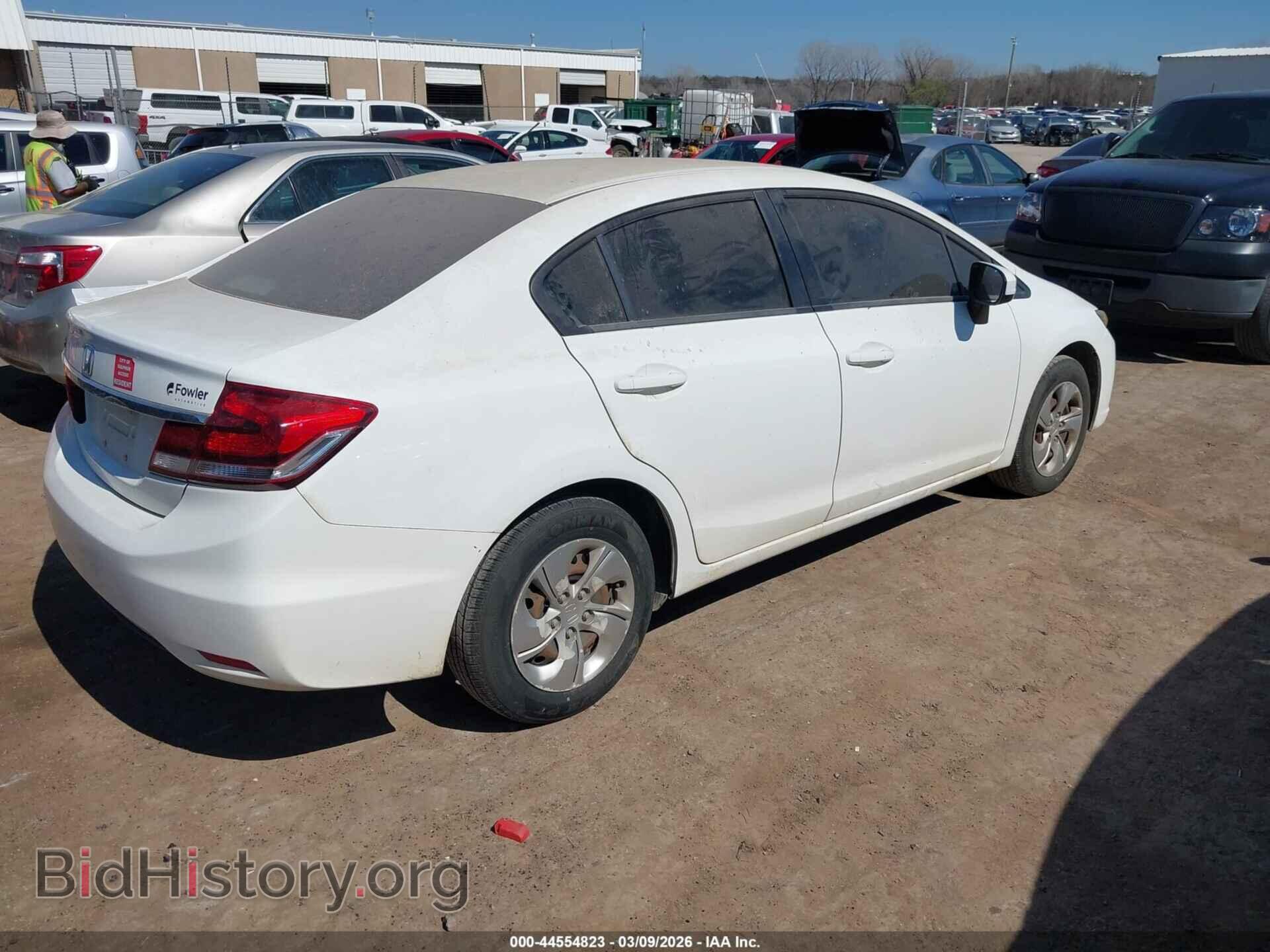 2014 HONDA CIVIC - VIN: 19XFB2F56EE026524 - Фото 4