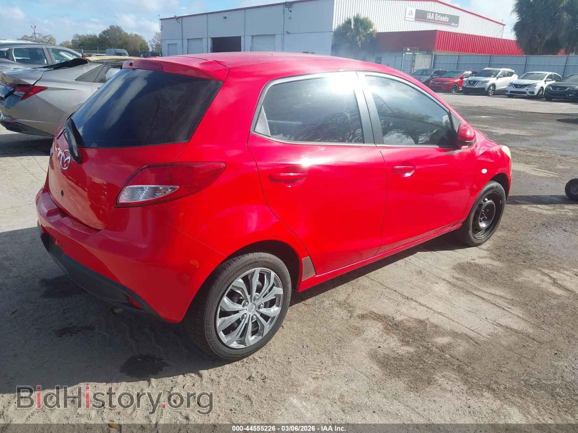 2014 MAZDA MAZDA2 - VIN: JM1DE1KY2E0187213 - Фото 4