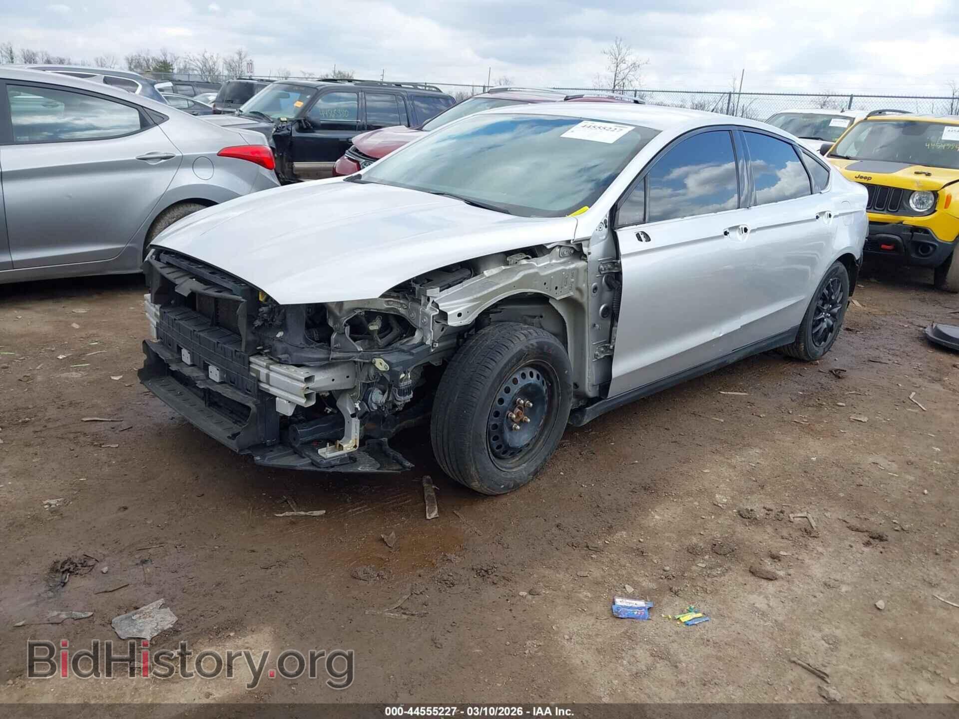 2014 FORD FUSION - VIN: 1FA6P0G75E5352791 - Фото 2