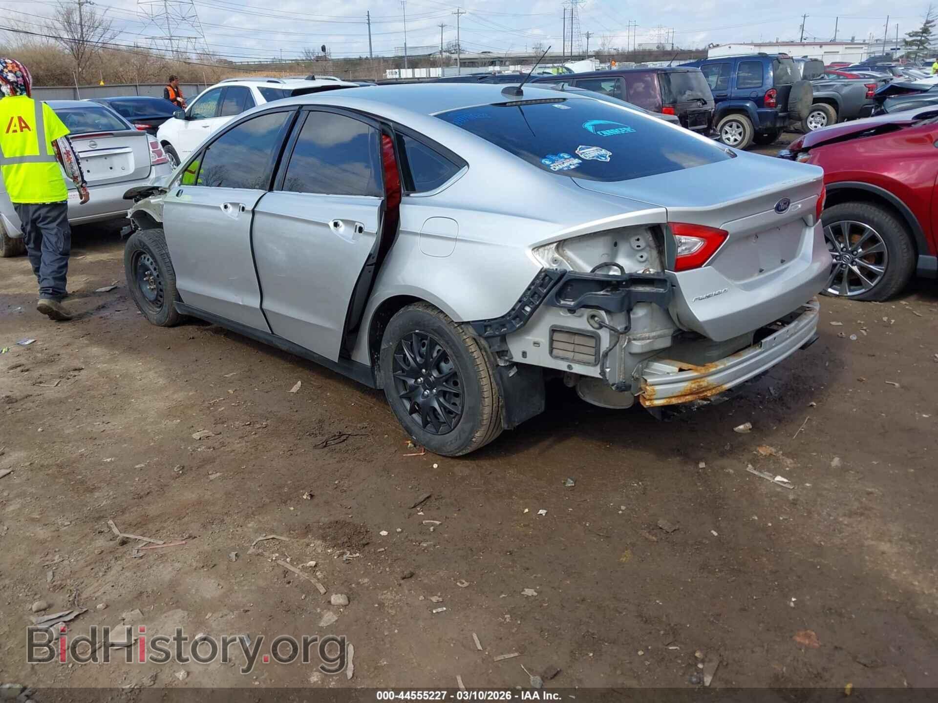 2014 FORD FUSION - VIN: 1FA6P0G75E5352791 - Фото 3