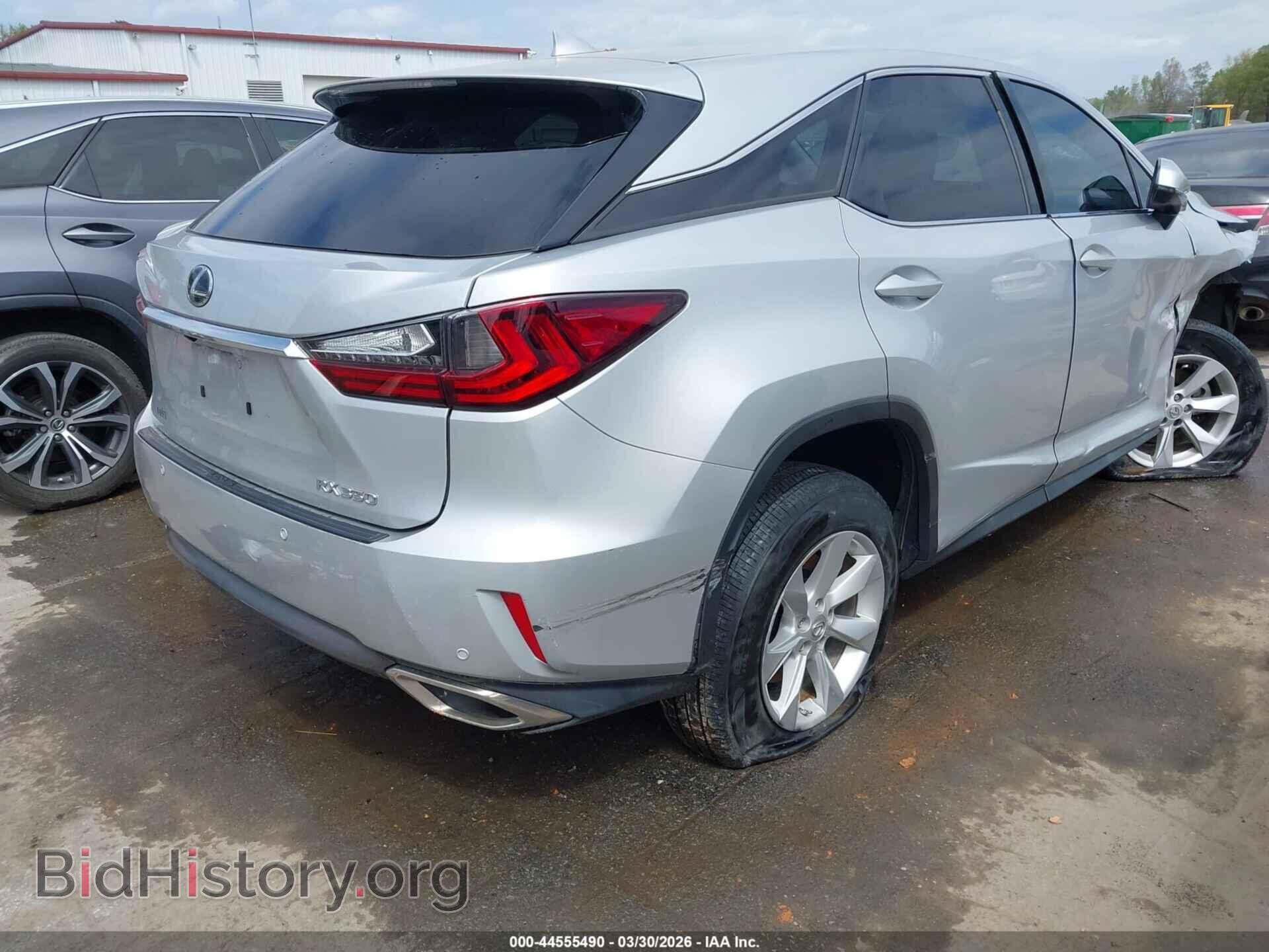 2017 LEXUS RX 350 - VIN: 2T2ZZMCA7HC081004 - Фото 4