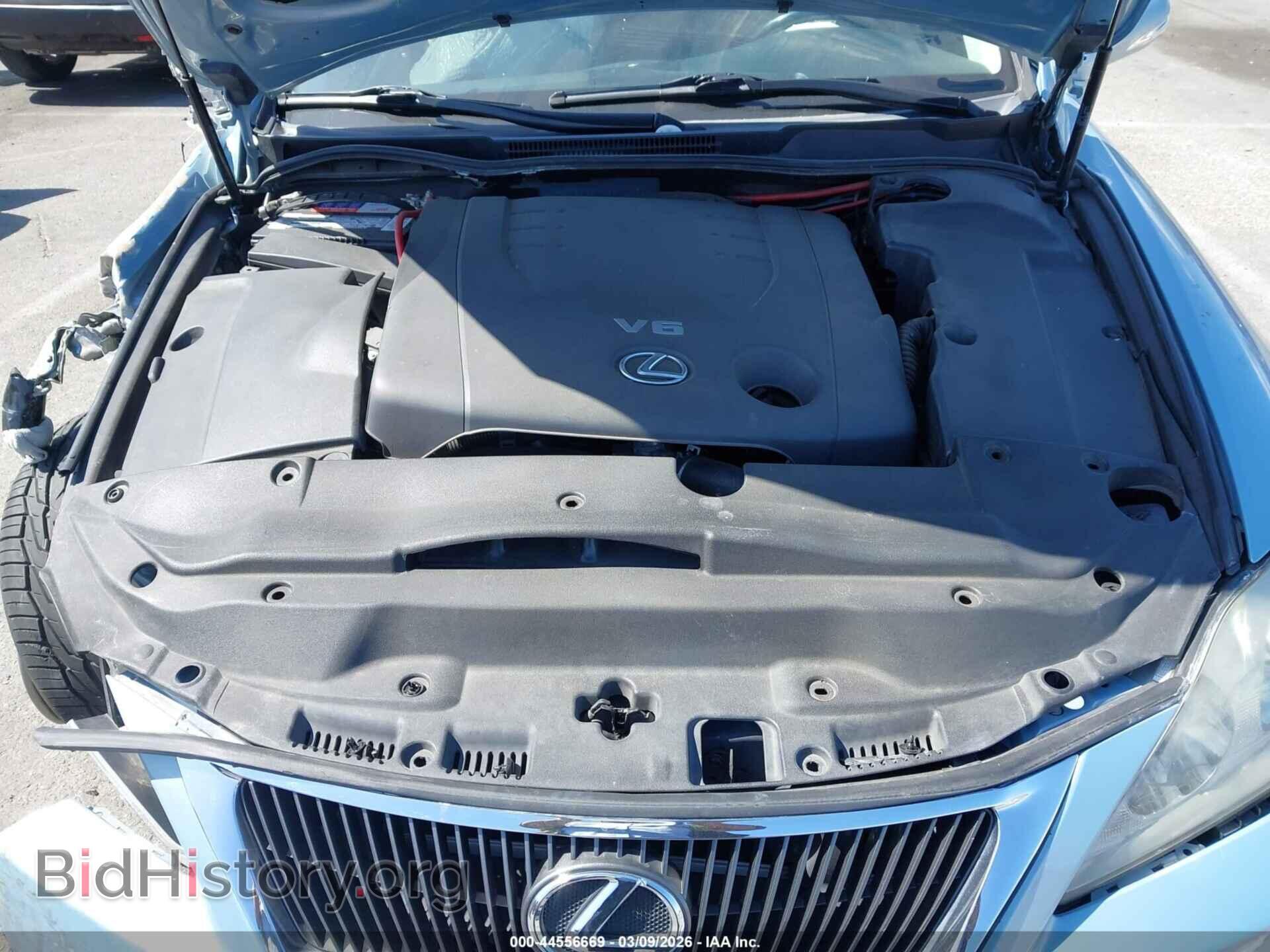 2010 LEXUS IS 250C - VIN: JTHFF2C27A2510836 - Фото 10