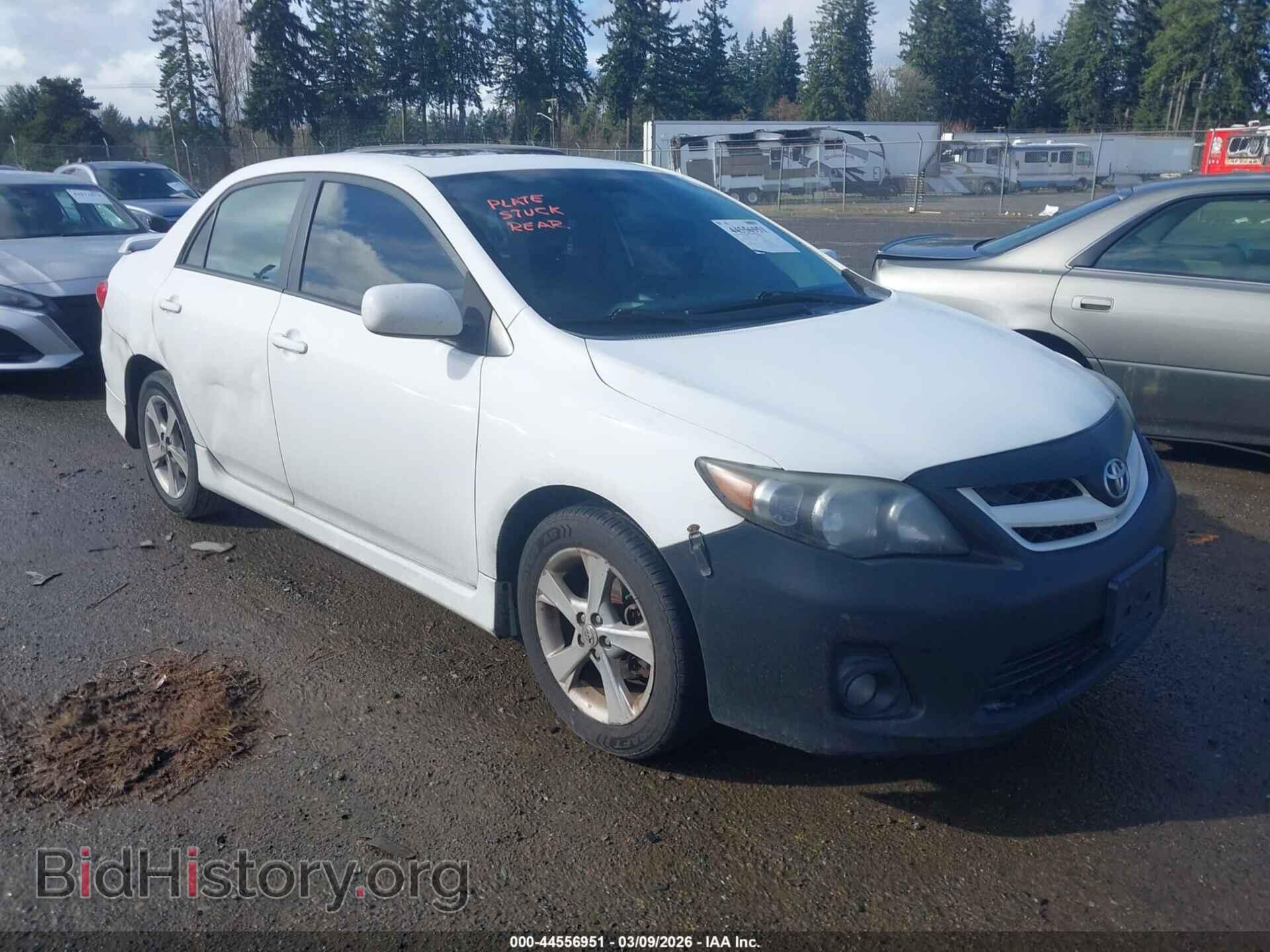 Photo 2T1BU4EE5CC845817 - TOYOTA COROLLA 2012