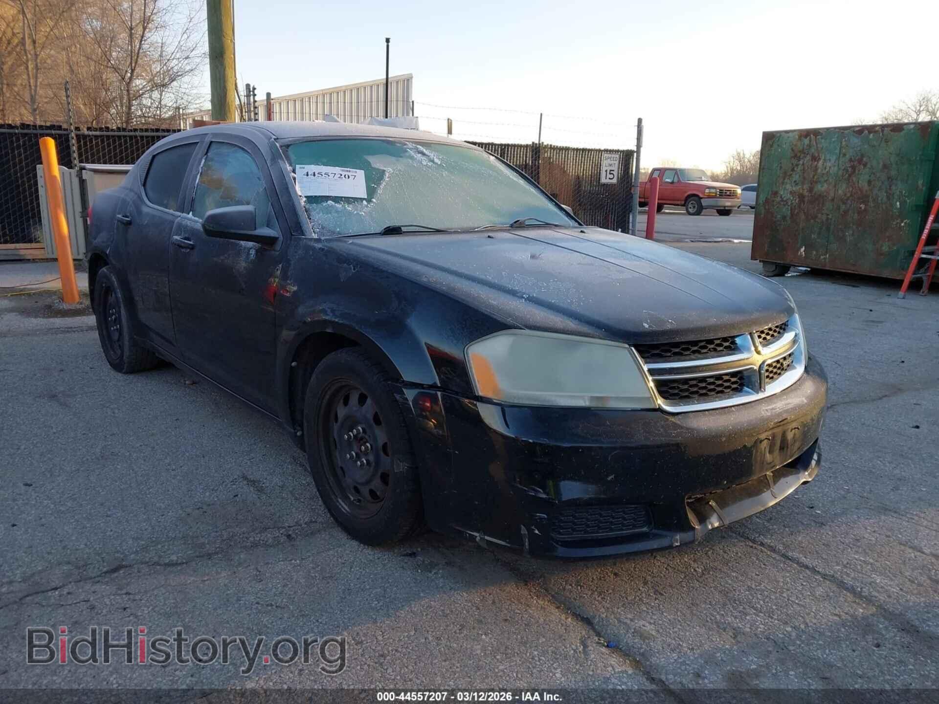 Photo 1C3CDZAB7CN109914 - DODGE AVENGER 2012