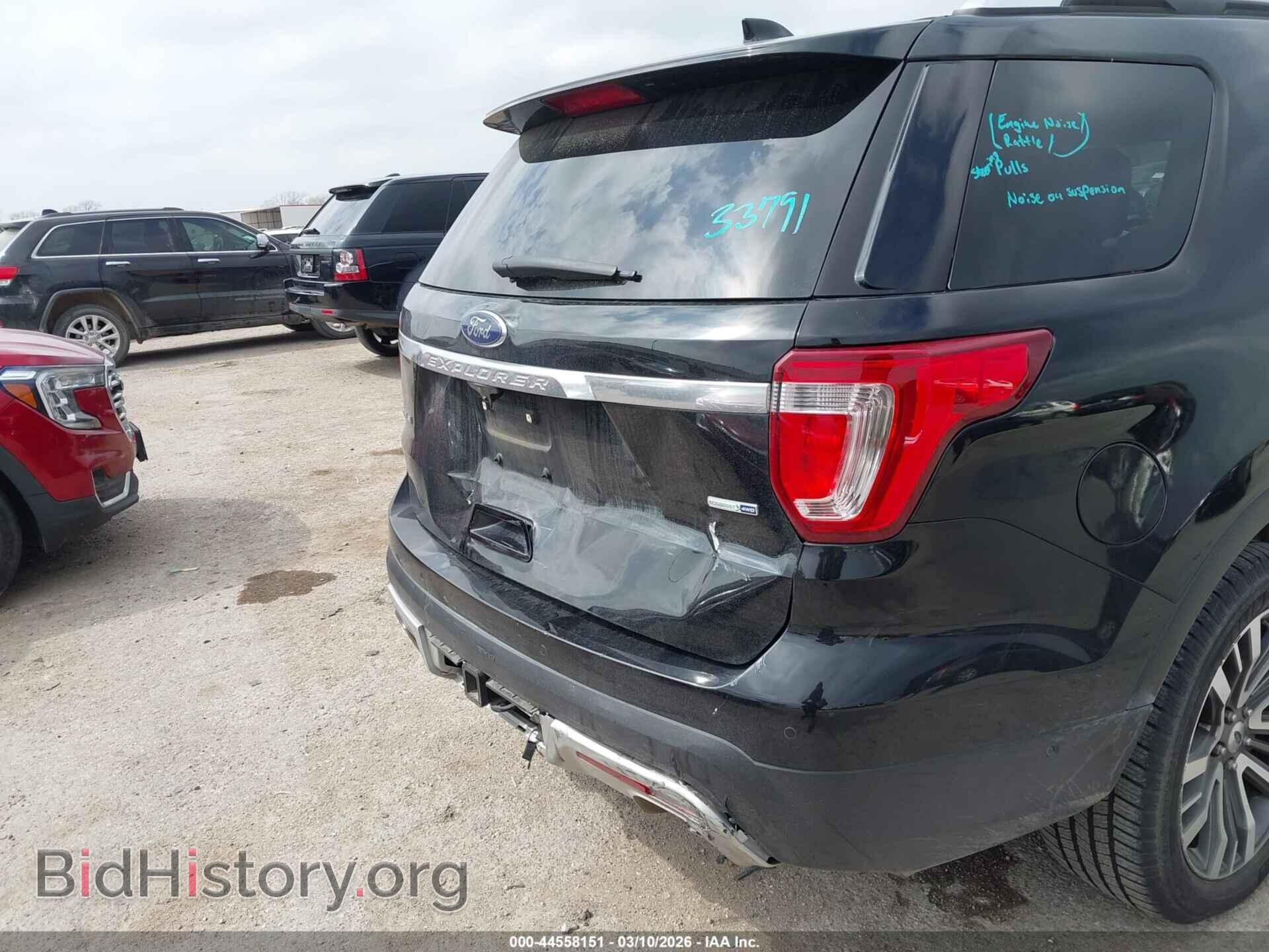 2017 FORD EXPLORER - VIN: 1FM5K8HT7HGE10547 - Фото 6