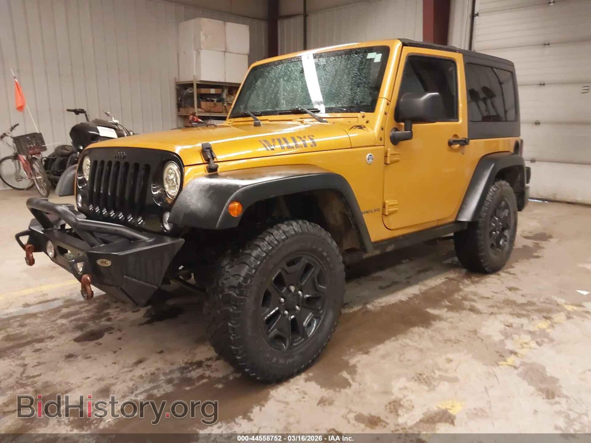 2014 JEEP WRANGLER - VIN: 1C4AJWAG7EL319952 - Фото 2
