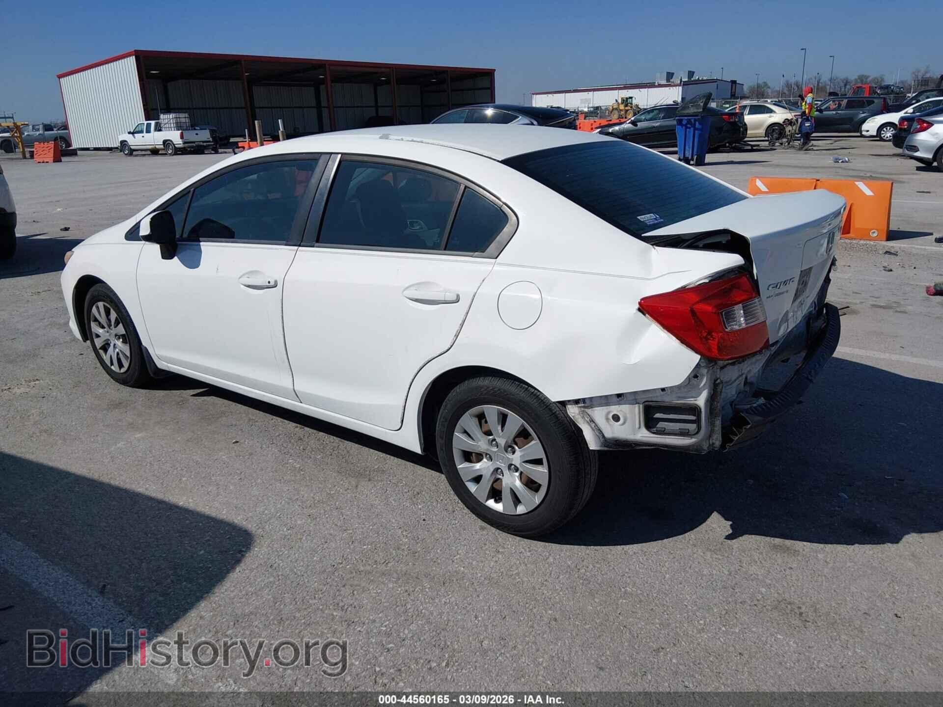 2012 HONDA CIVIC - VIN: 19XFB2F56CE068205 - Фото 3