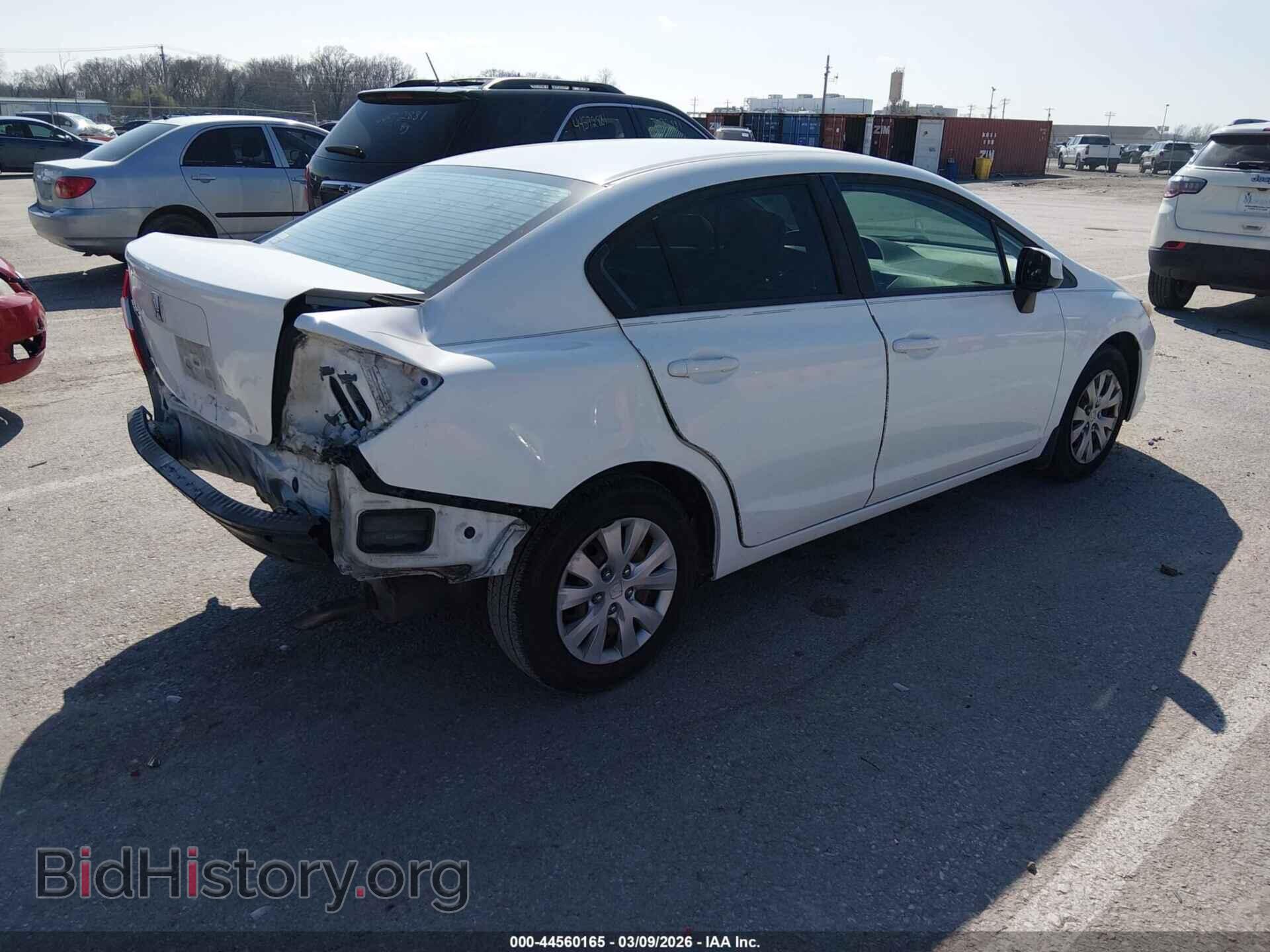 2012 HONDA CIVIC - VIN: 19XFB2F56CE068205 - Фото 4