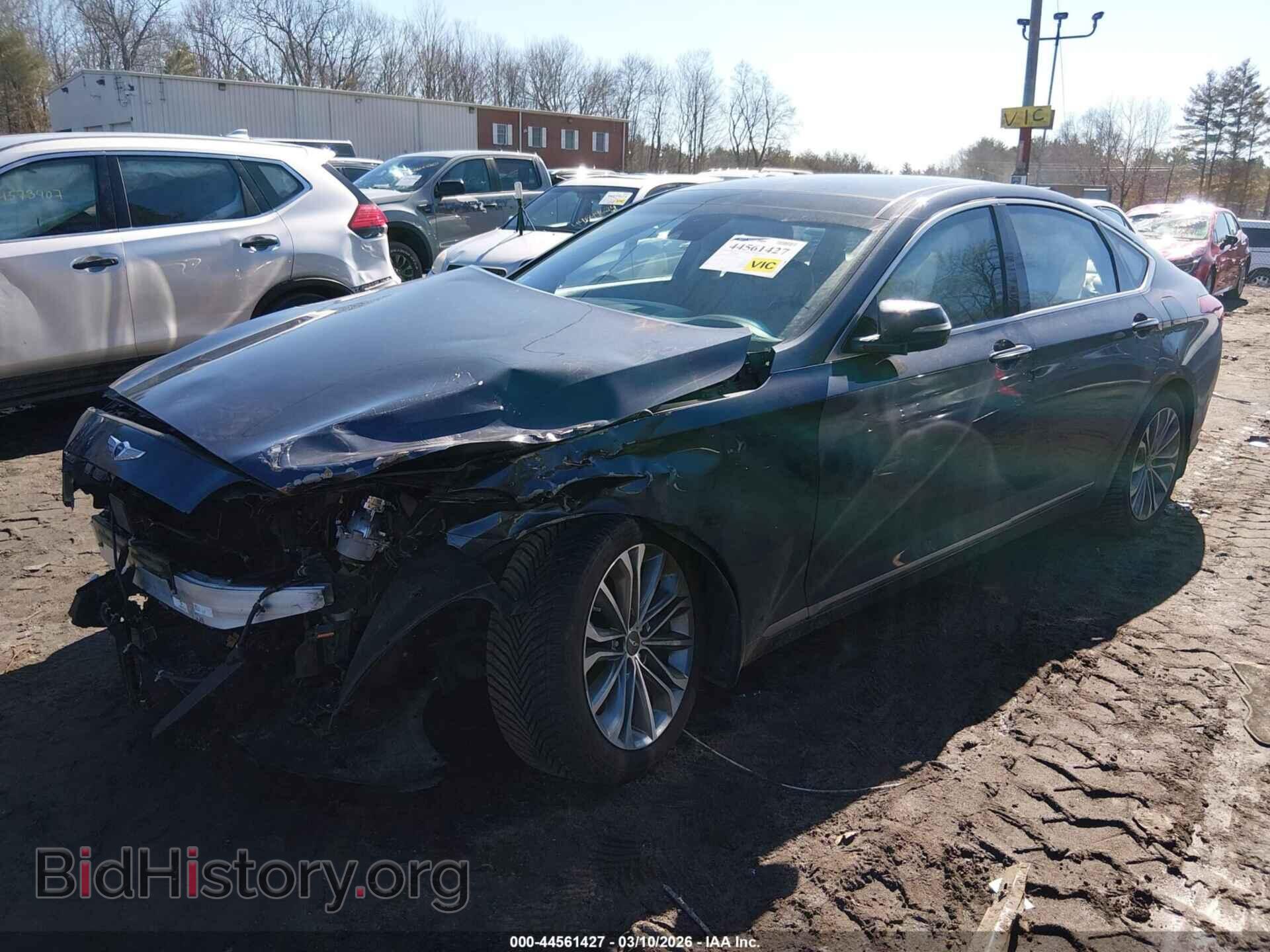 2017 GENESIS G80 - VIN: KMHGN4JE9HU168298 - Фото 2