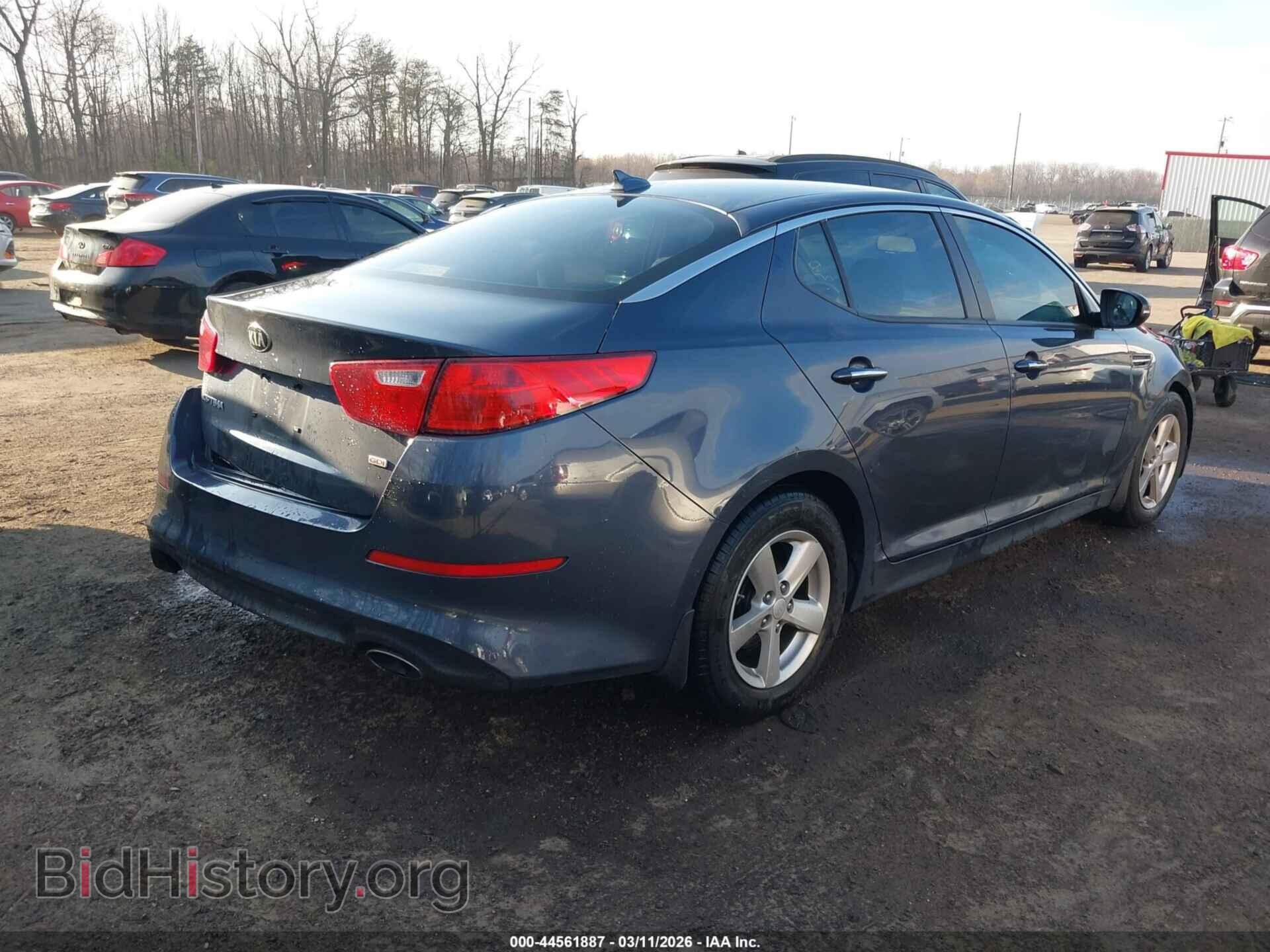 2015 KIA OPTIMA - VIN: KNAGM4A77F5606992 - Фото 4