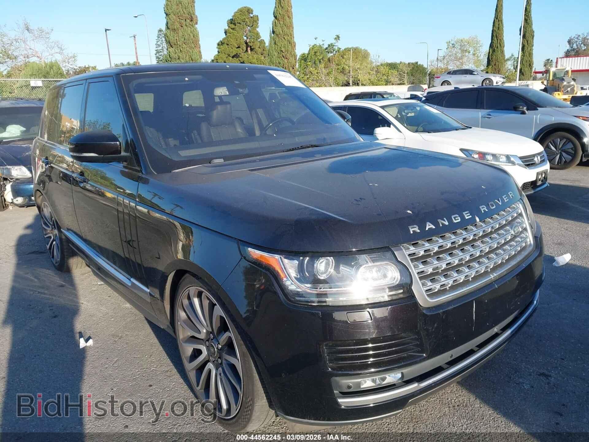 Photo SALGS2EF3GA275067 - LAND ROVER RANGE ROVER 2016