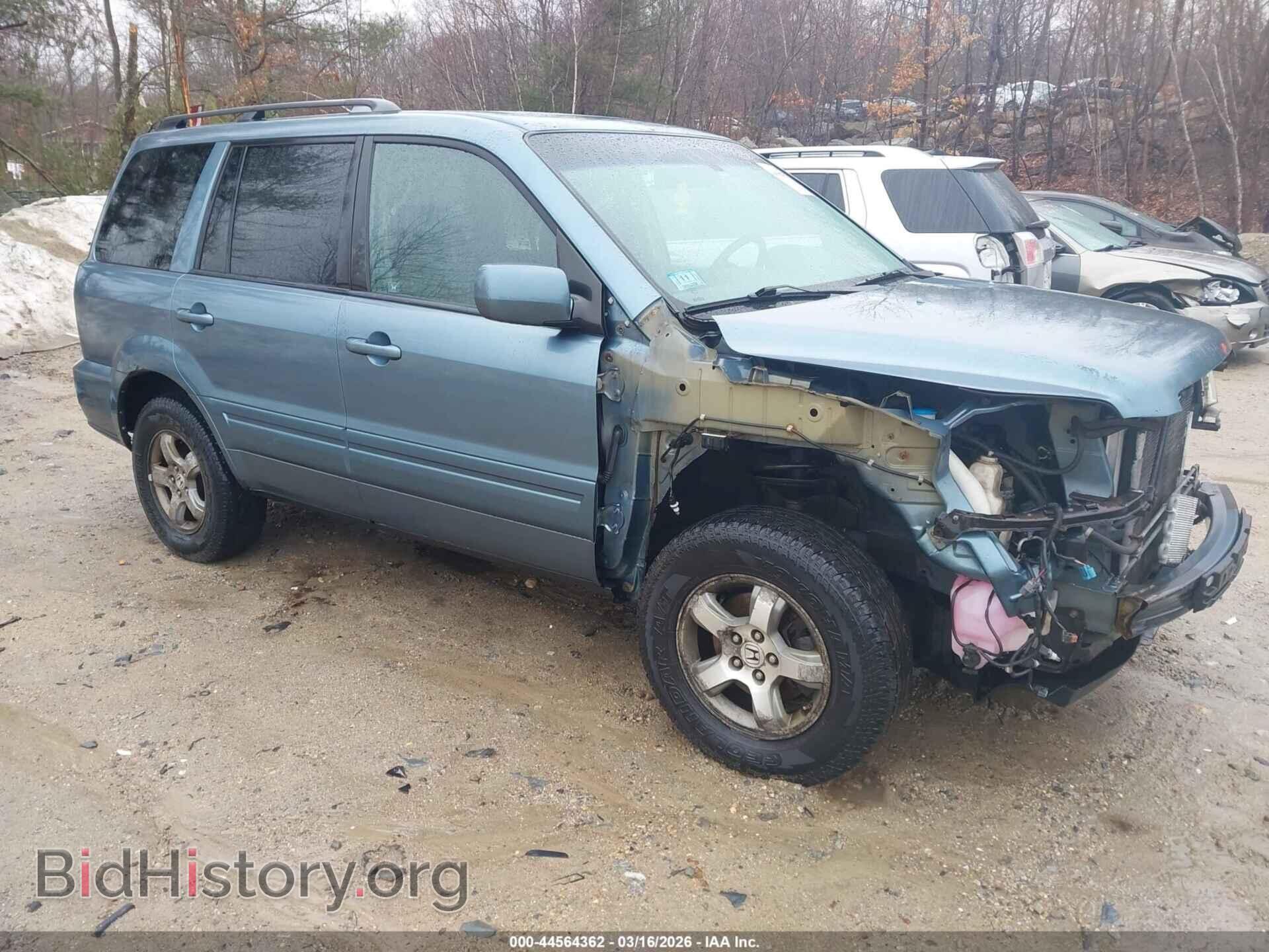 Photo 5FNYF18578B025496 - HONDA PILOT 2008
