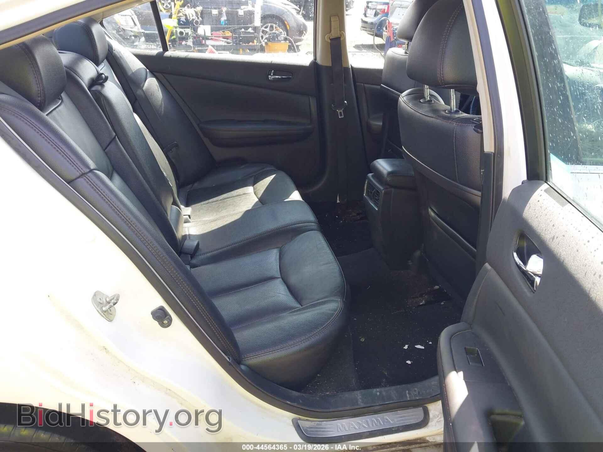 2011 NISSAN MAXIMA - VIN: 1N4AA5AP1BC869644 - Фото 8